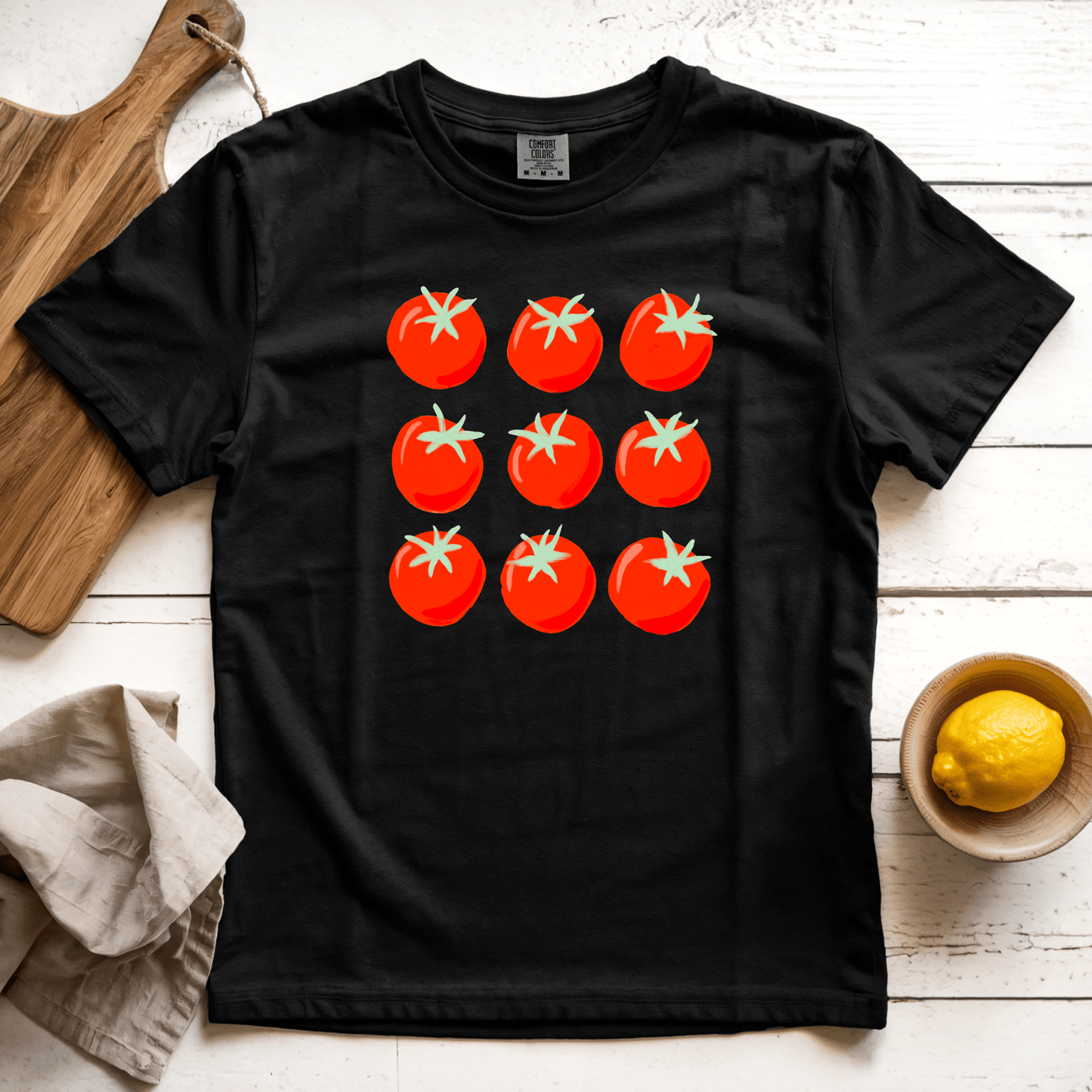 T-Shirt Black / S 9 Tomatoes