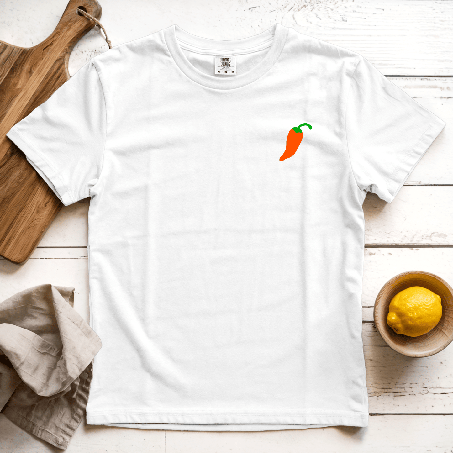 T-Shirt White / S A Chili Pepper