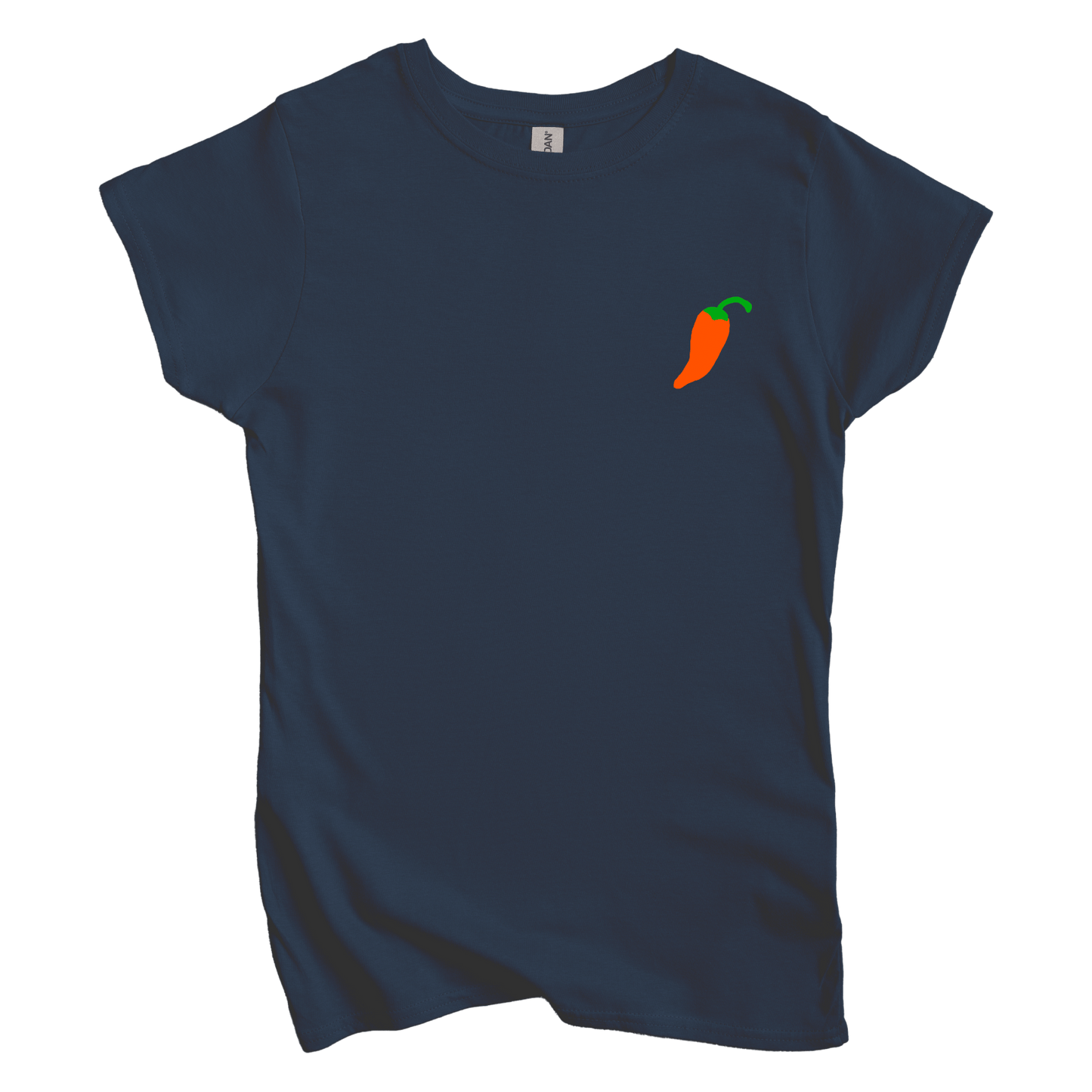 T-Shirt S / Navy A Chili Pepper Women's Tee