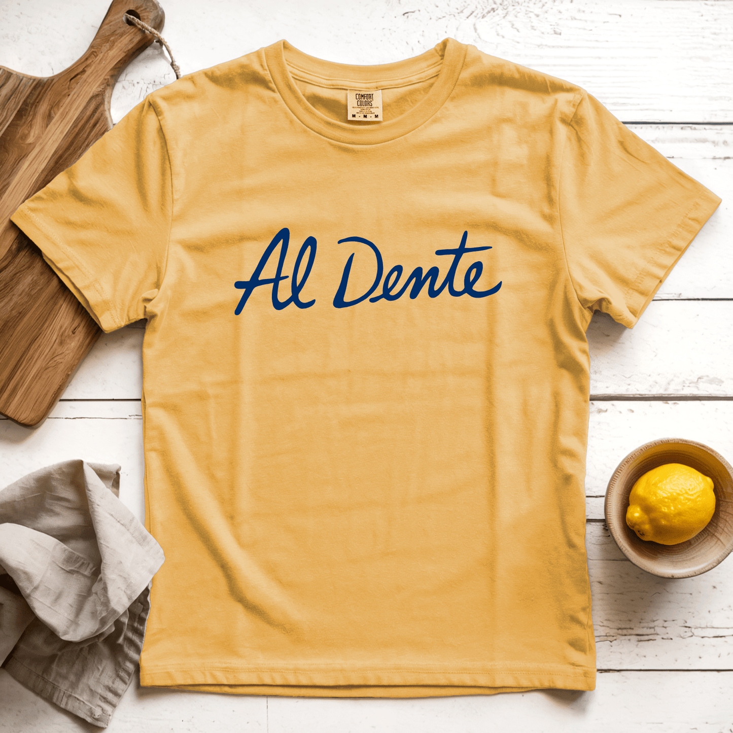T-Shirt Mustard / S Al Dente