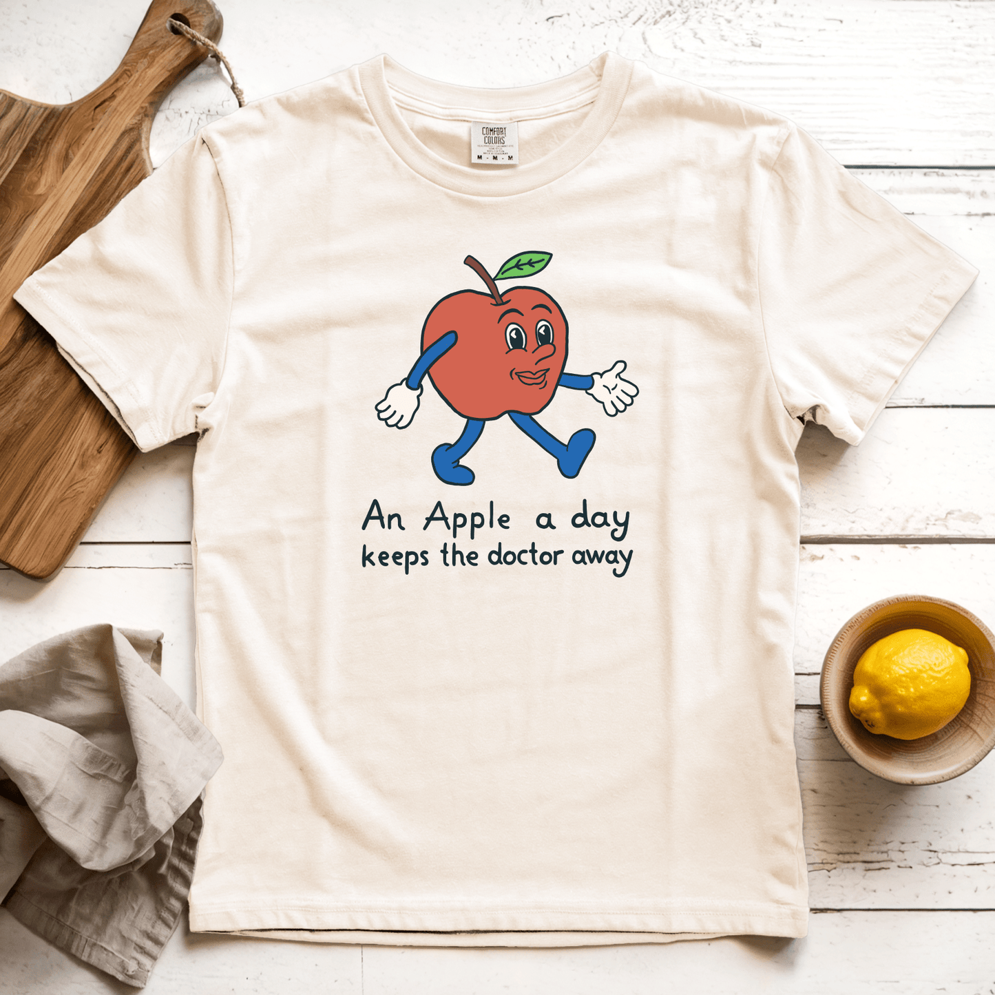 T-Shirt Ivory / S An Apple a Day