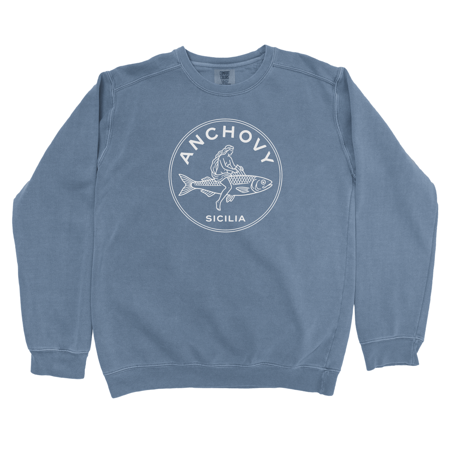 Sweatshirt Blue Jean / S Anchovy Sicilia Sweatshirt