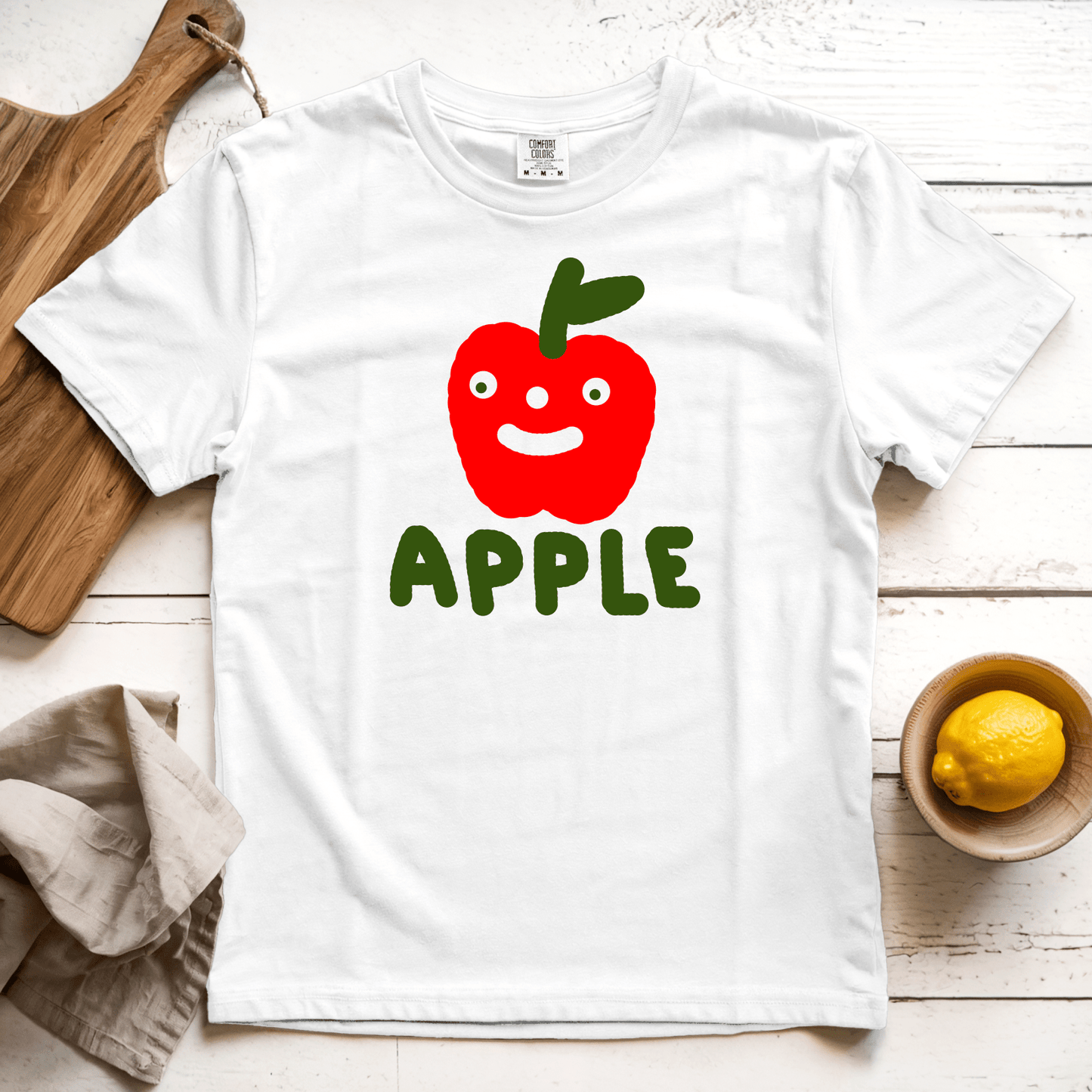 T-Shirt White / S Apple: Longland