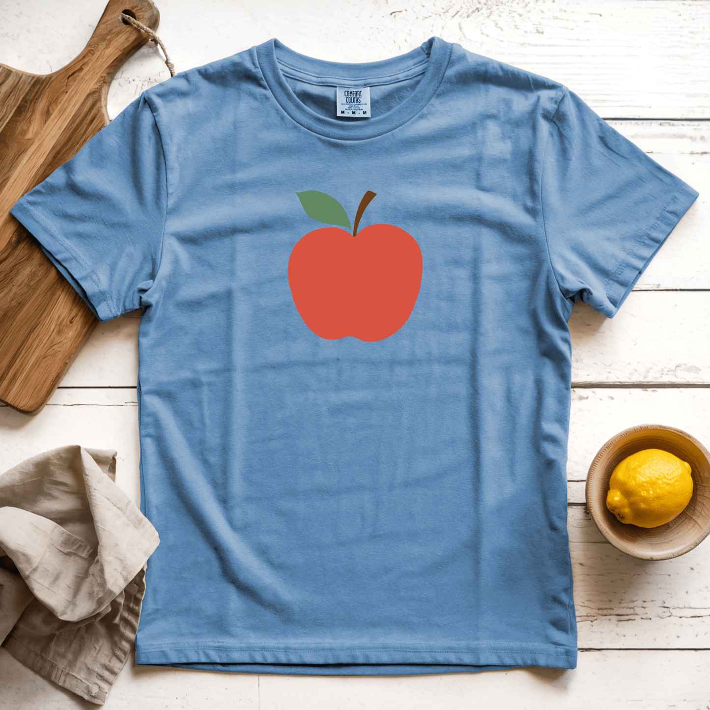 T-Shirt Blue Jean / S Apple