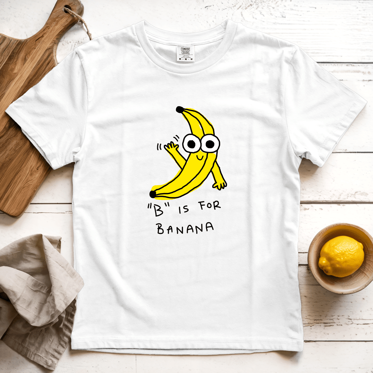T-Shirt White / S B is for Banana: Longoland