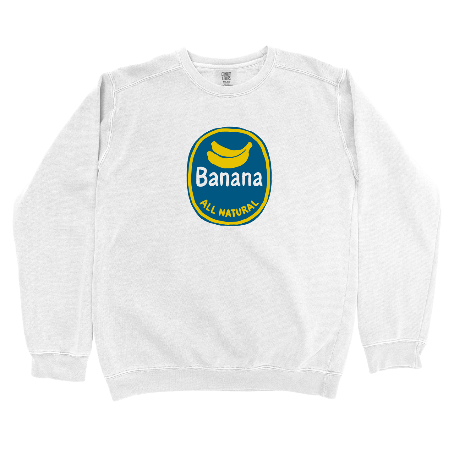 Sweatshirt White / S Banana All Natural Sweatshirt