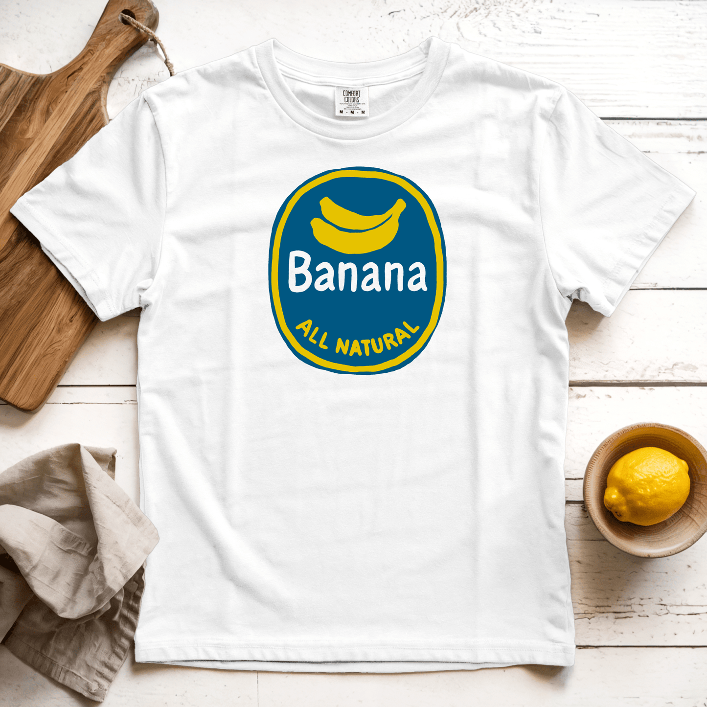 T-Shirt White / S Banana All Natural