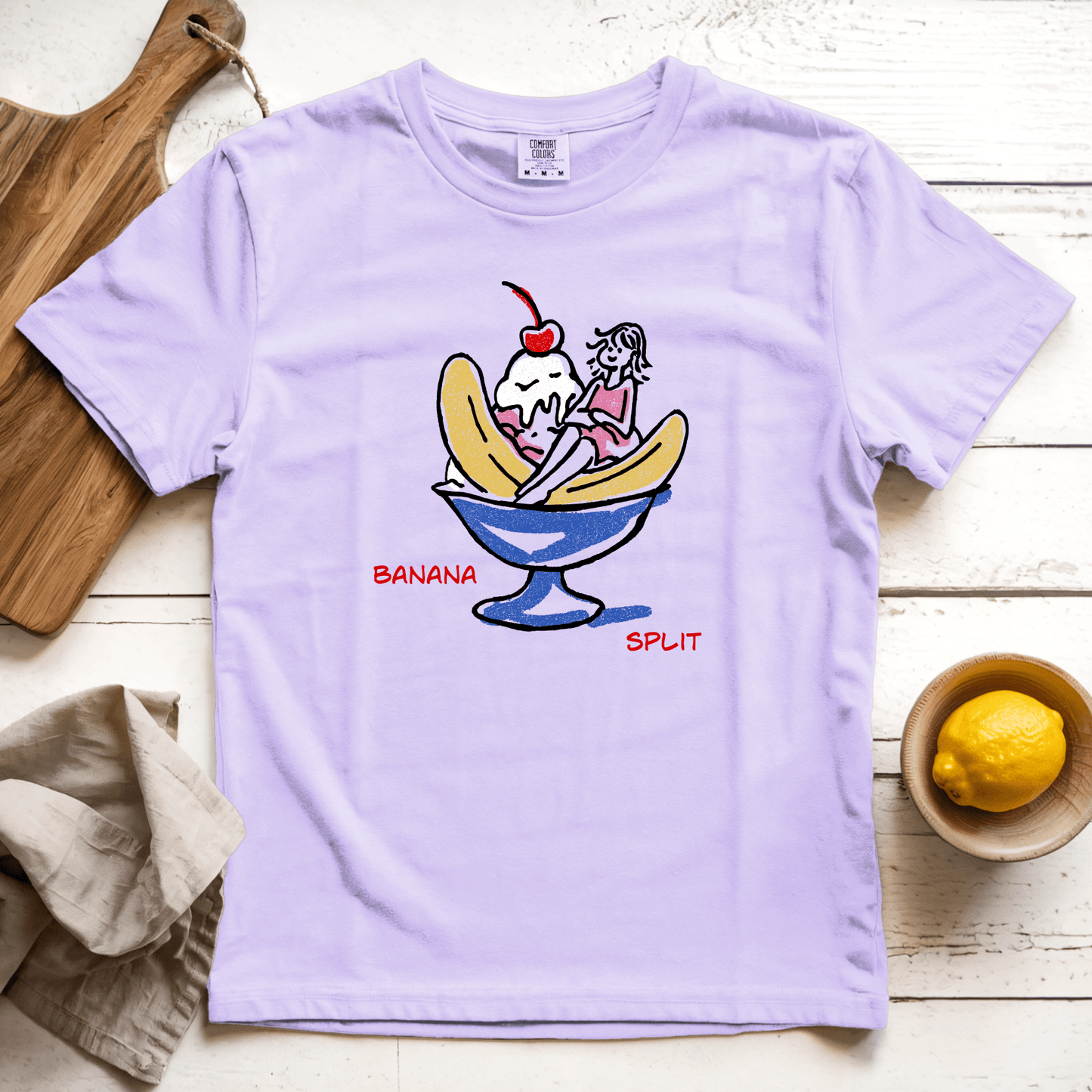 T-Shirt Orchid / S Banana Split: LaeMab