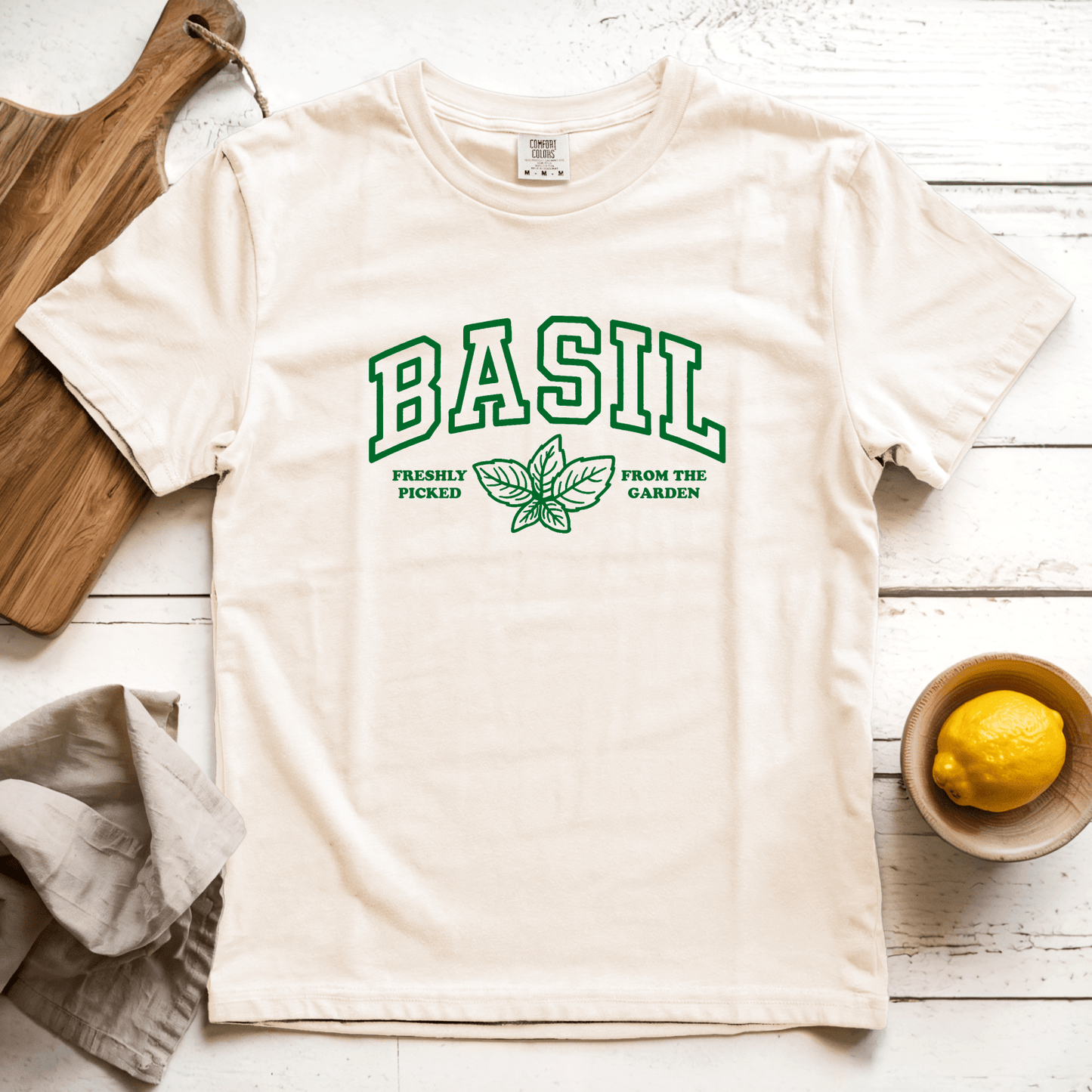 T-Shirt Ivory / S Basil