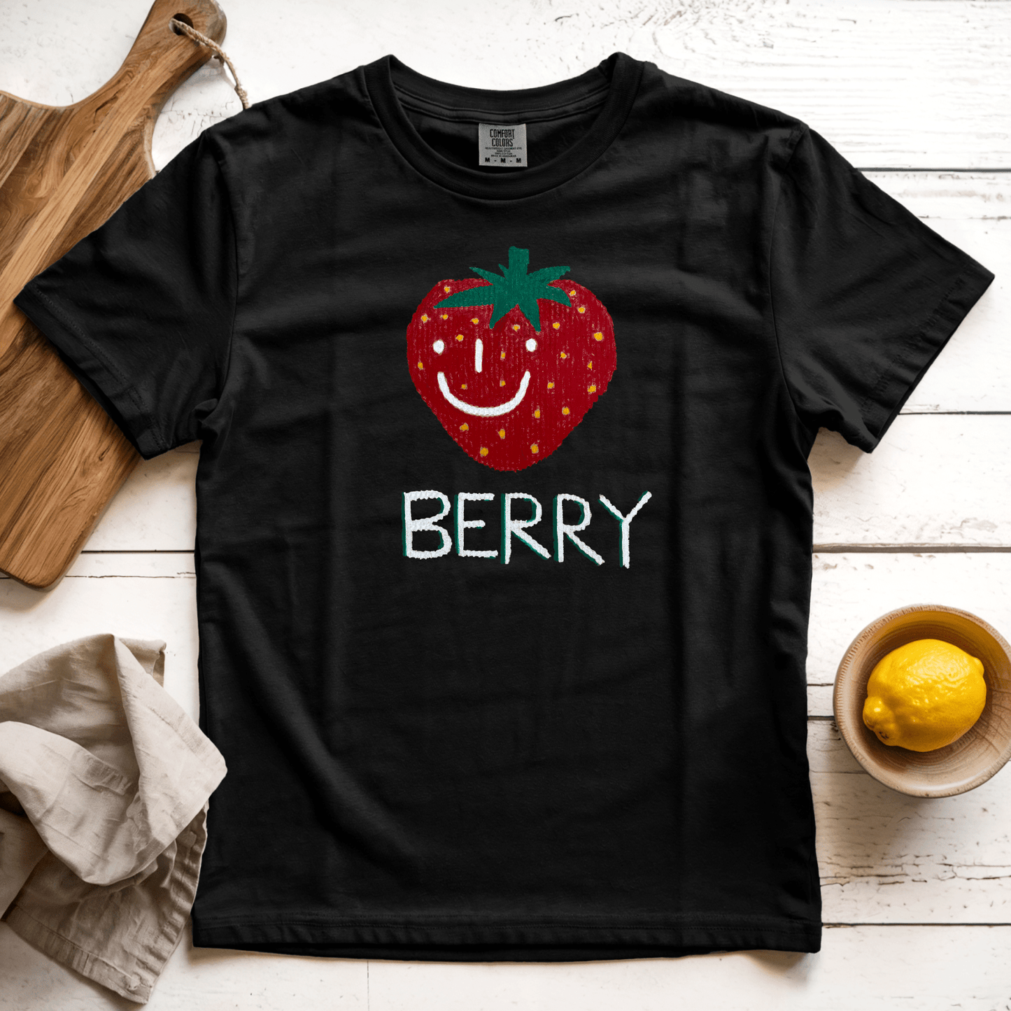 T-Shirt Black / S Berry: Longland