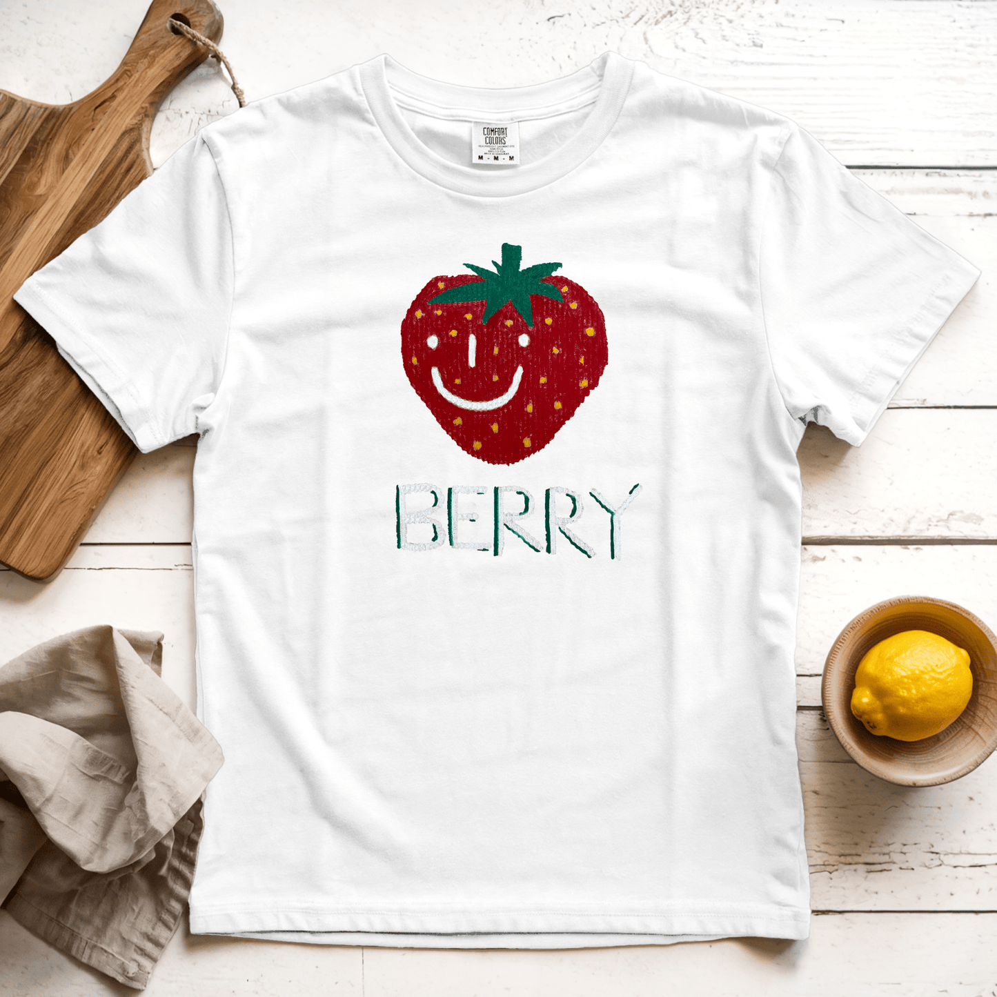 T-Shirt White / S Berry: Longland