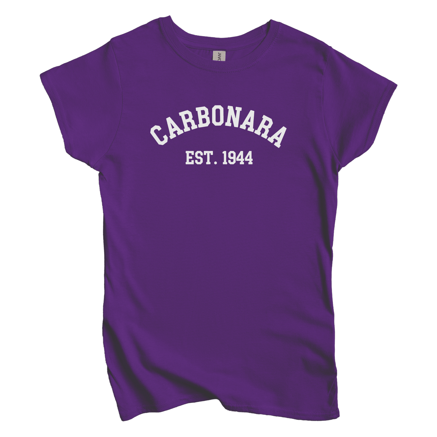 T-Shirts S / Purple Carbonara est 1944 Women's Tee
