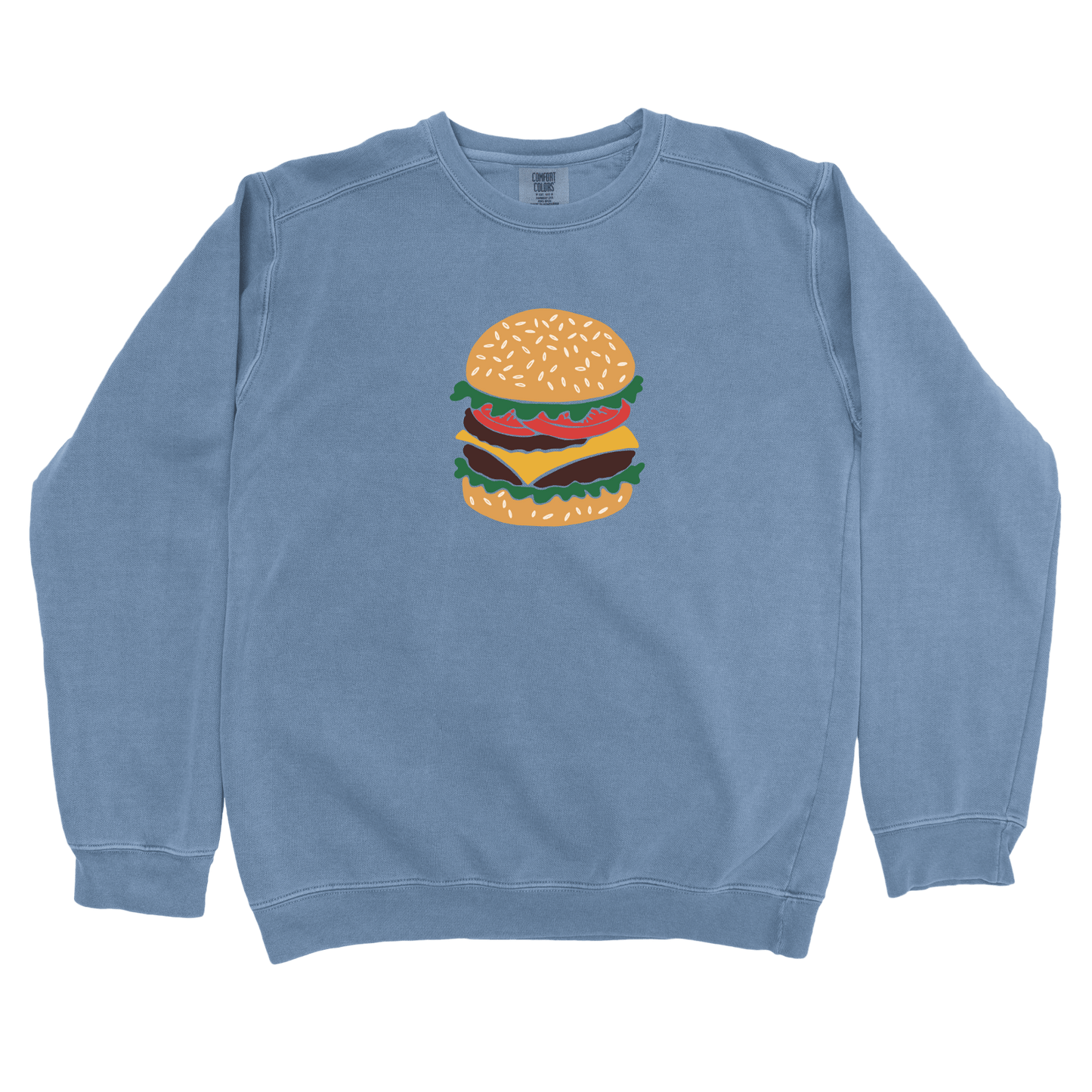 Sweatshirt Blue Jean / S Cheeseburger Sweatshirt