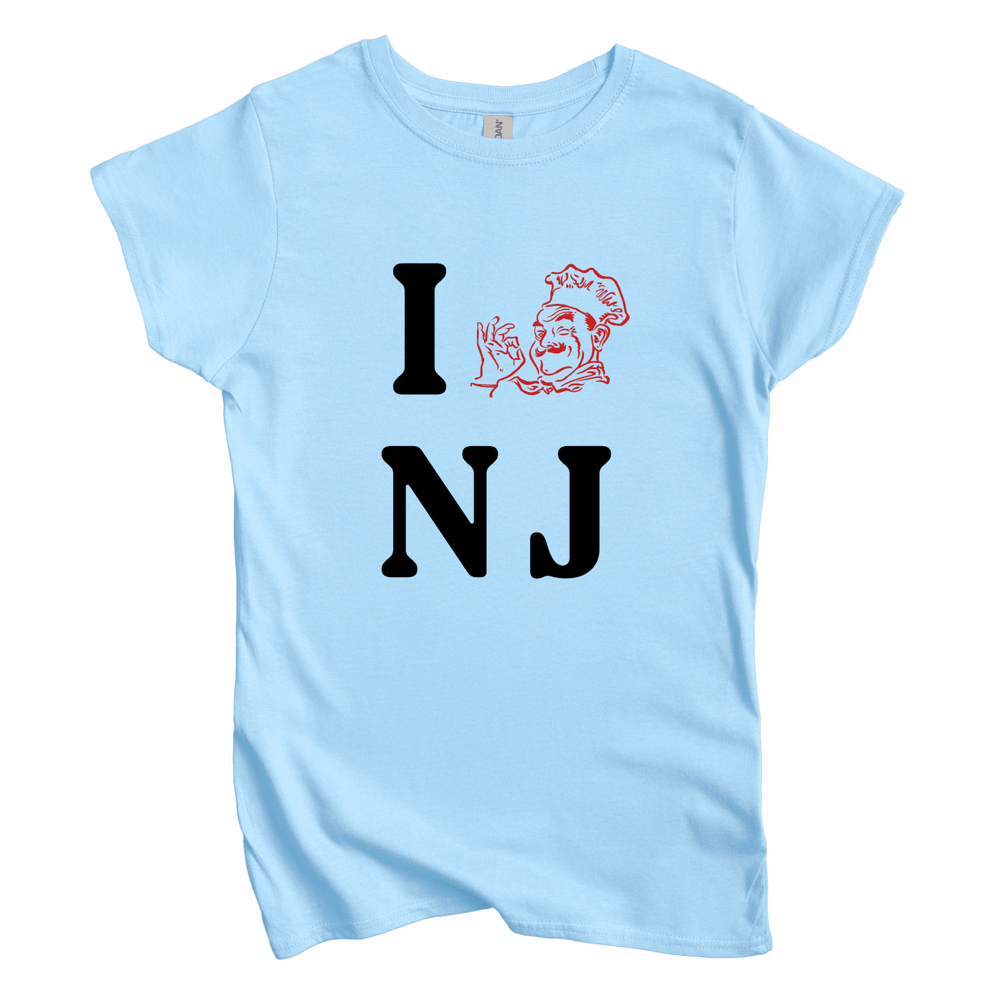 T-Shirt S / Light Blue Chef’s Kiss NJ Women's Tee