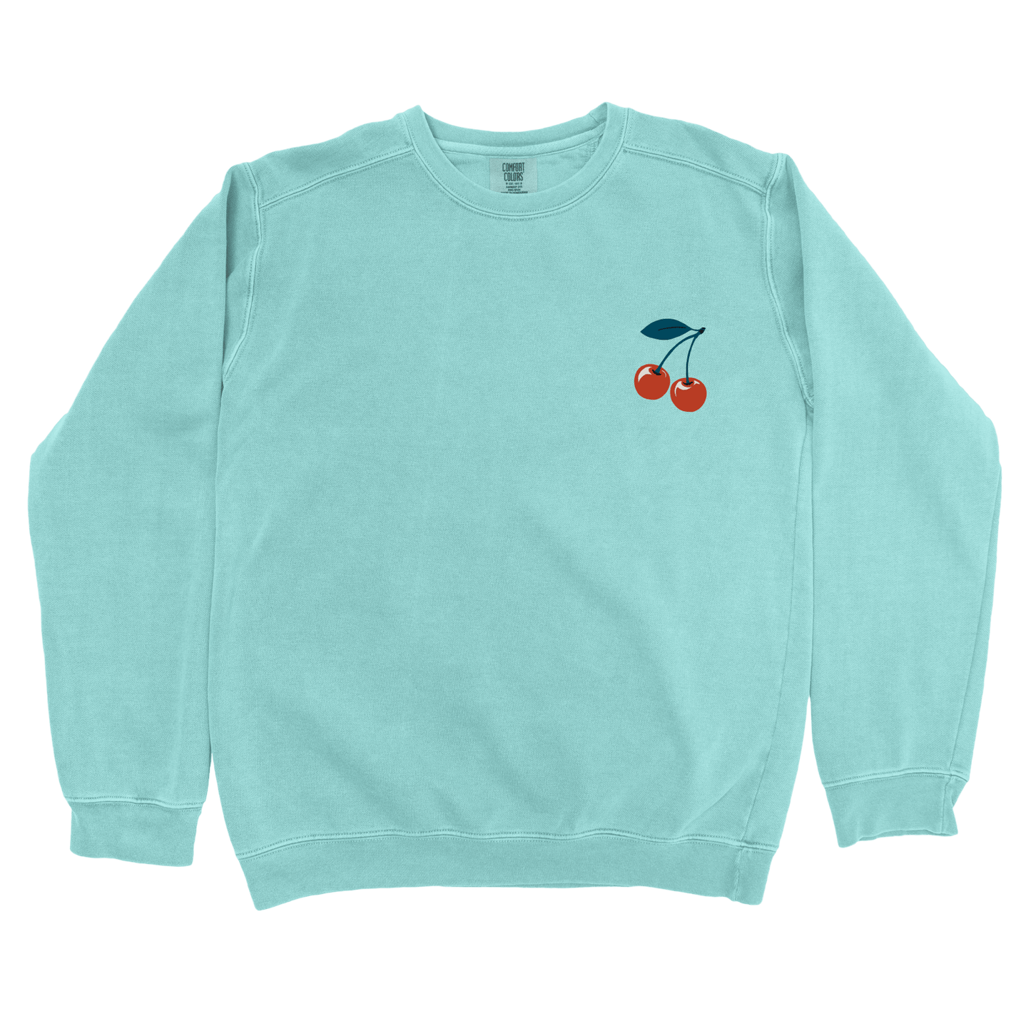 Sweatshirt Chalky Mint / S Cherries Sweatshirt