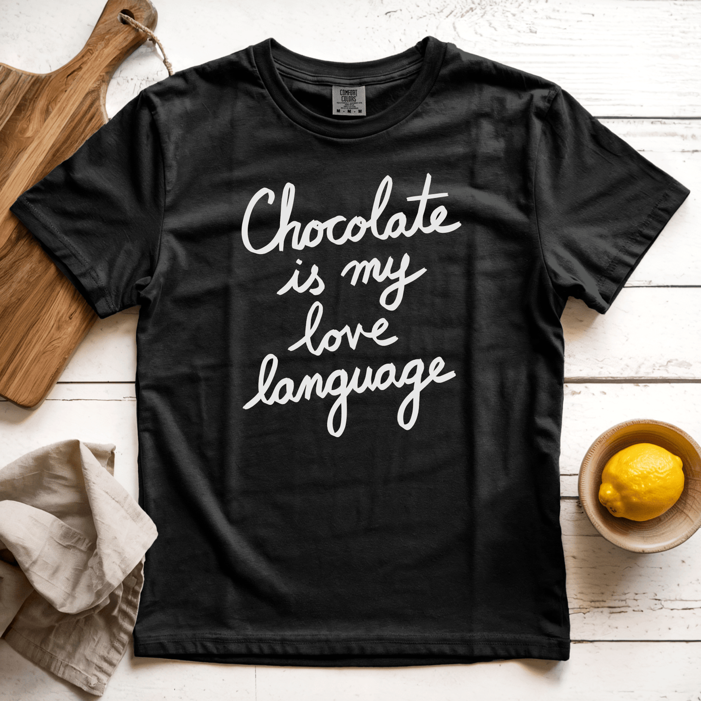 T-Shirt Black / S Chocolate is my Love Language
