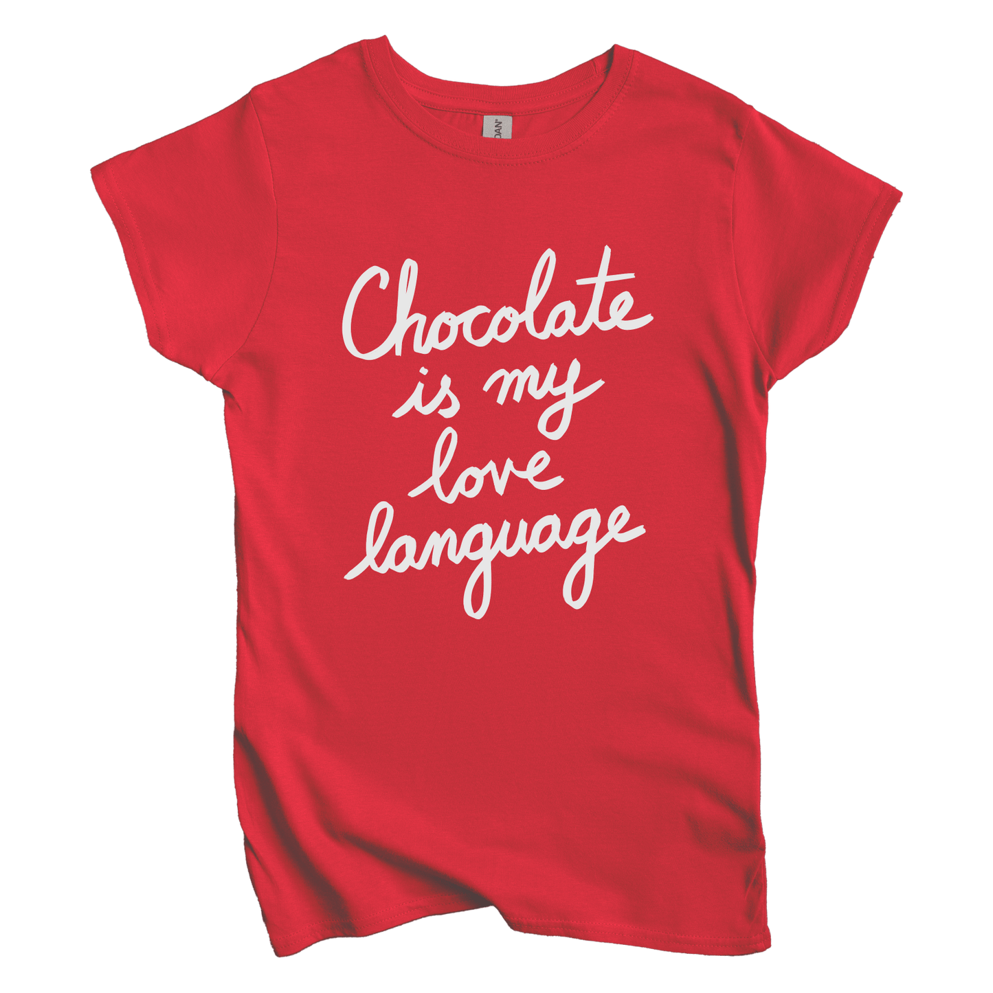 T-Shirt S / Red Chocolate is my Love Language Women's Tee