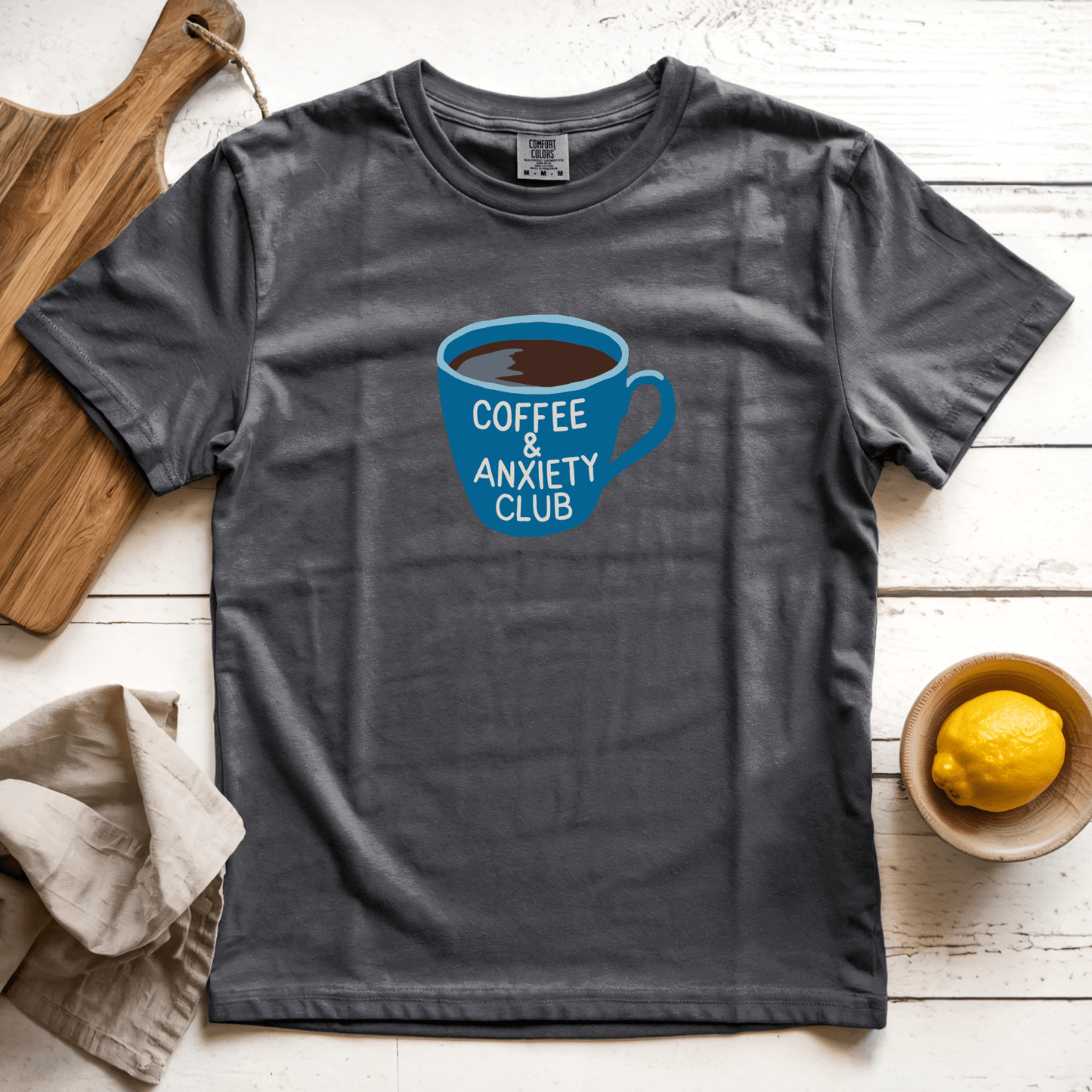 T-Shirt Pepper / S Coffee and Anxiety Club