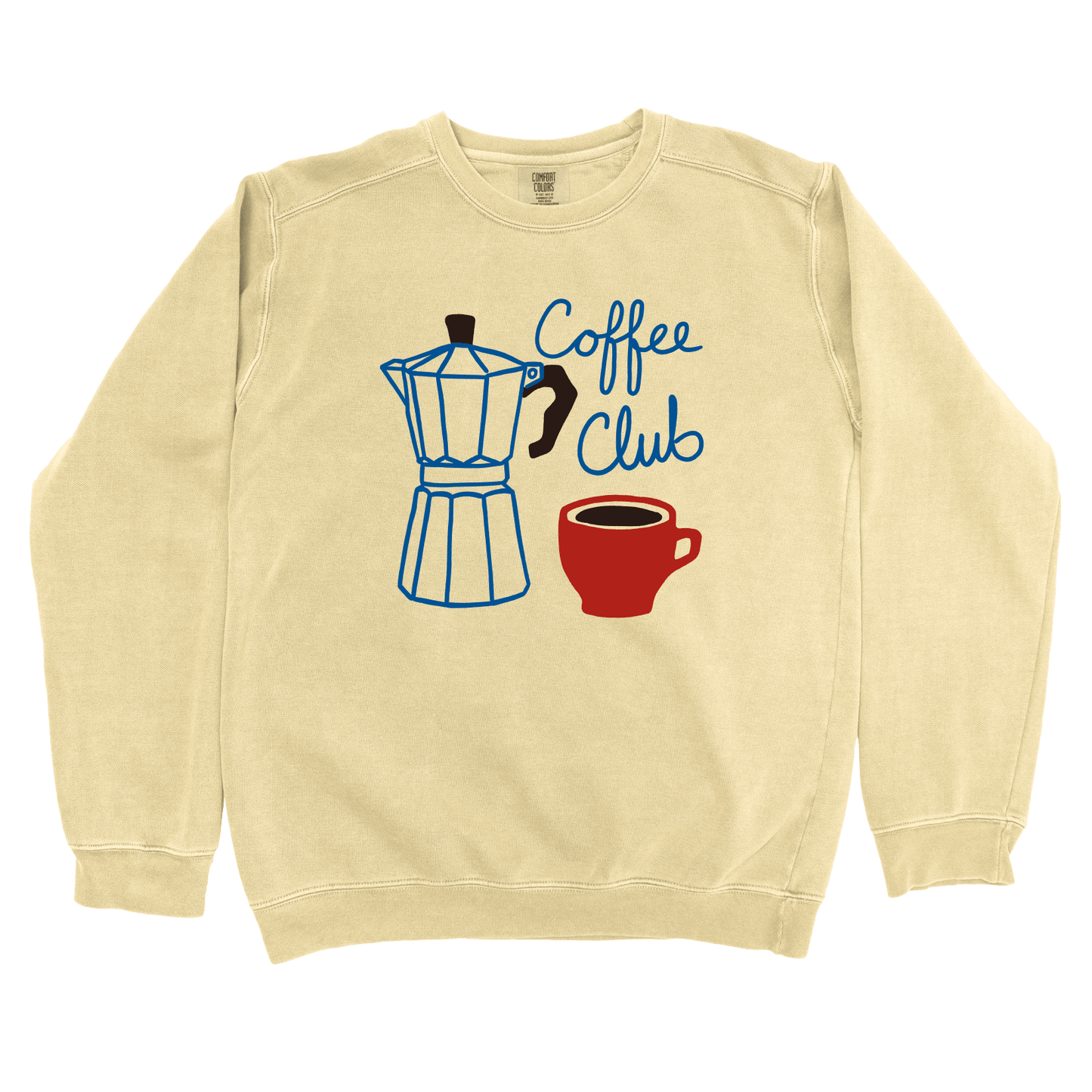 Sweatshirt Butter / S Coffee Club Sweatshirt