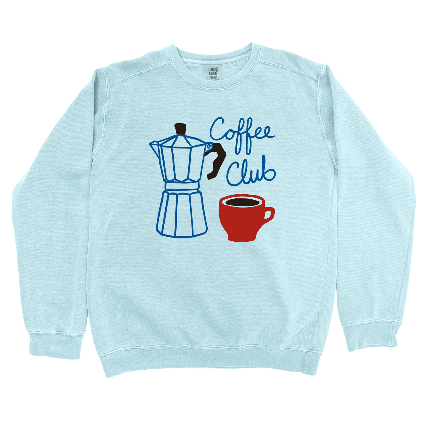 Sweatshirt Chambray / S Coffee Club Sweatshirt
