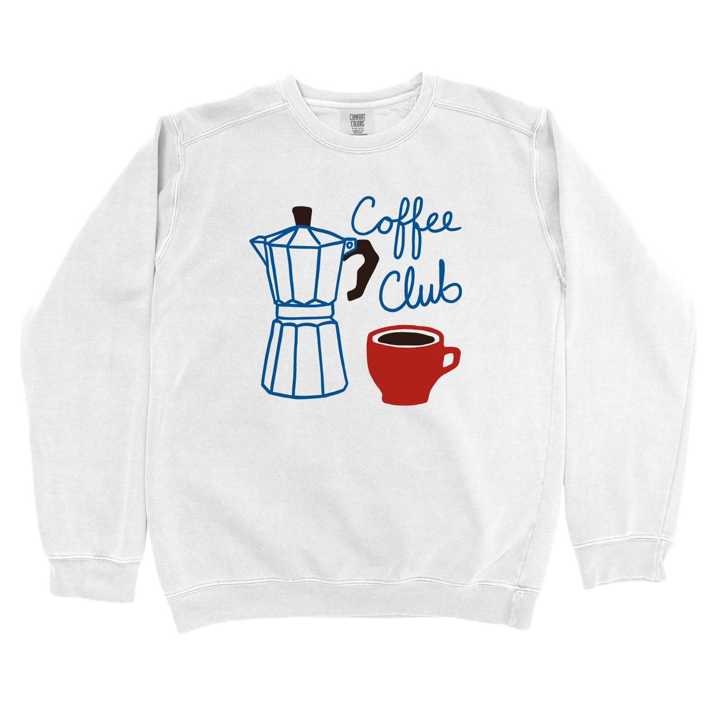 Sweatshirt White / L Coffee Club Sweatshirt