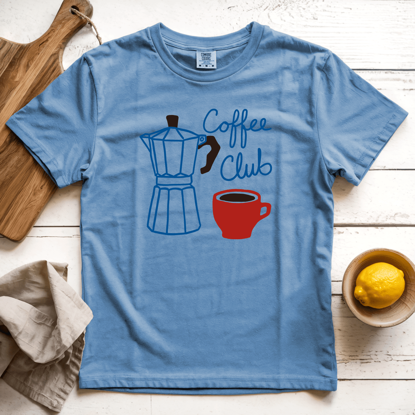 T-Shirt Blue Jean / S Coffee Club