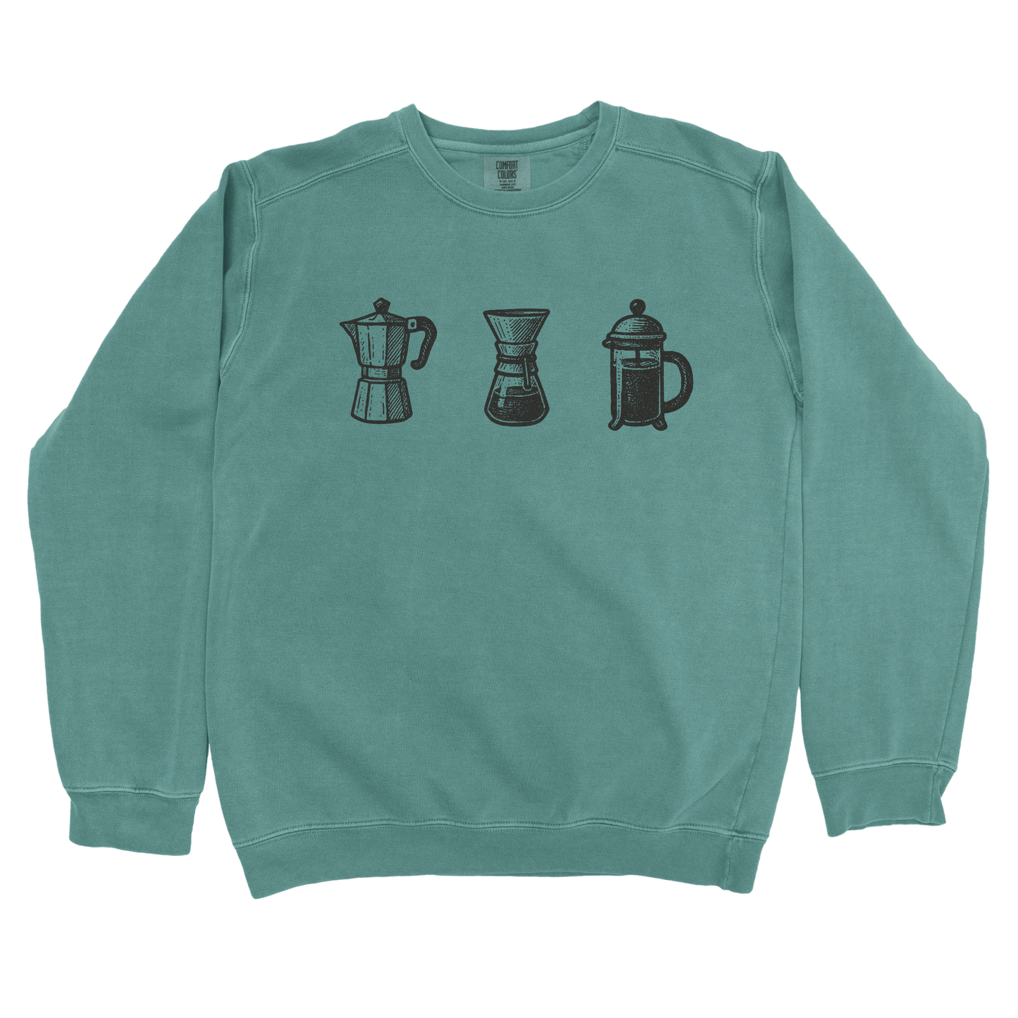 Sweatshirt Blue Spruce / S Coffee Makers Sweatshirt