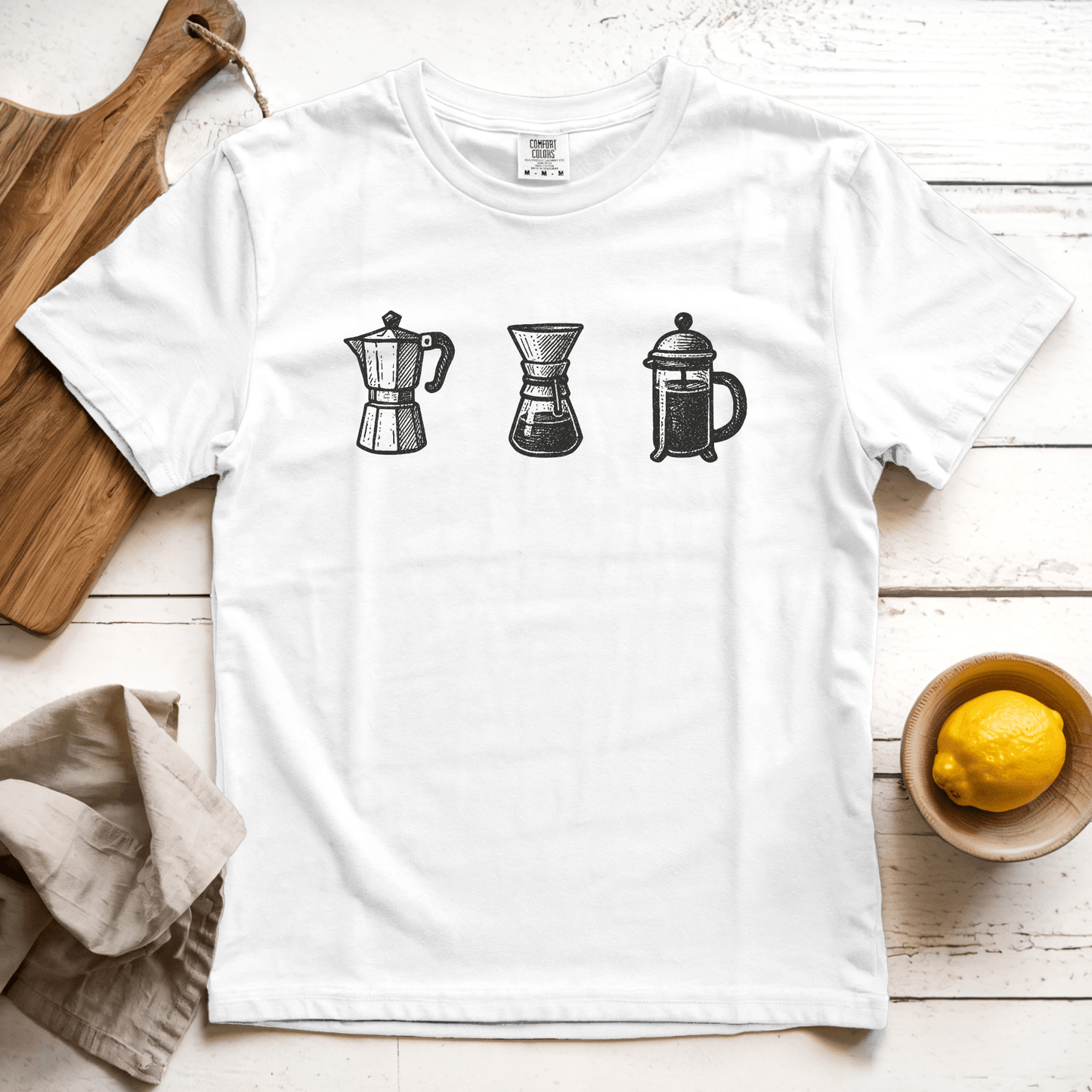 T-Shirt White / S Coffee Makers