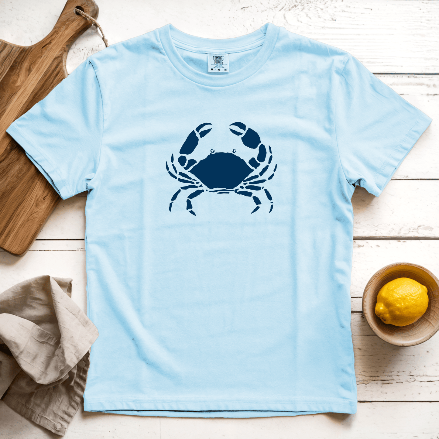 T-Shirt Chambray / S Crab