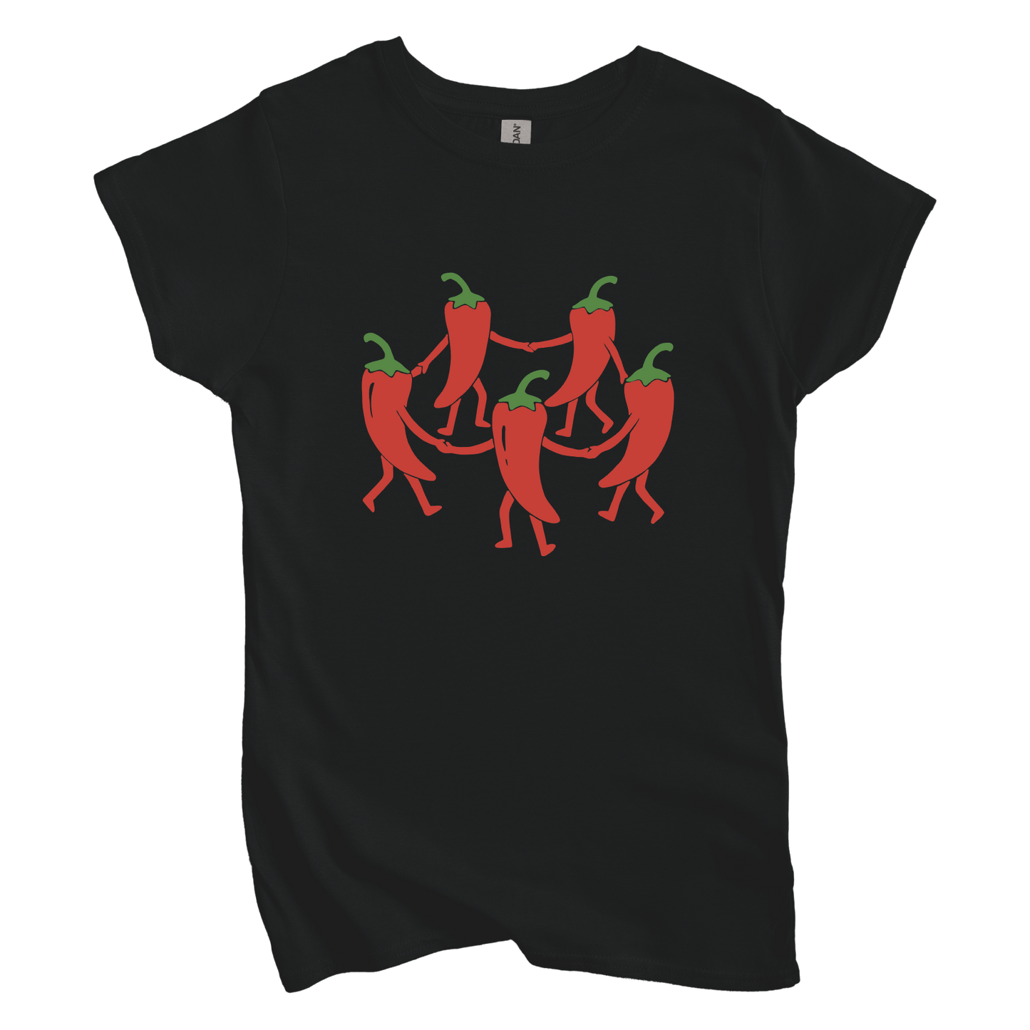 T-Shirt M / Black Dancing Chilis Women's Tee