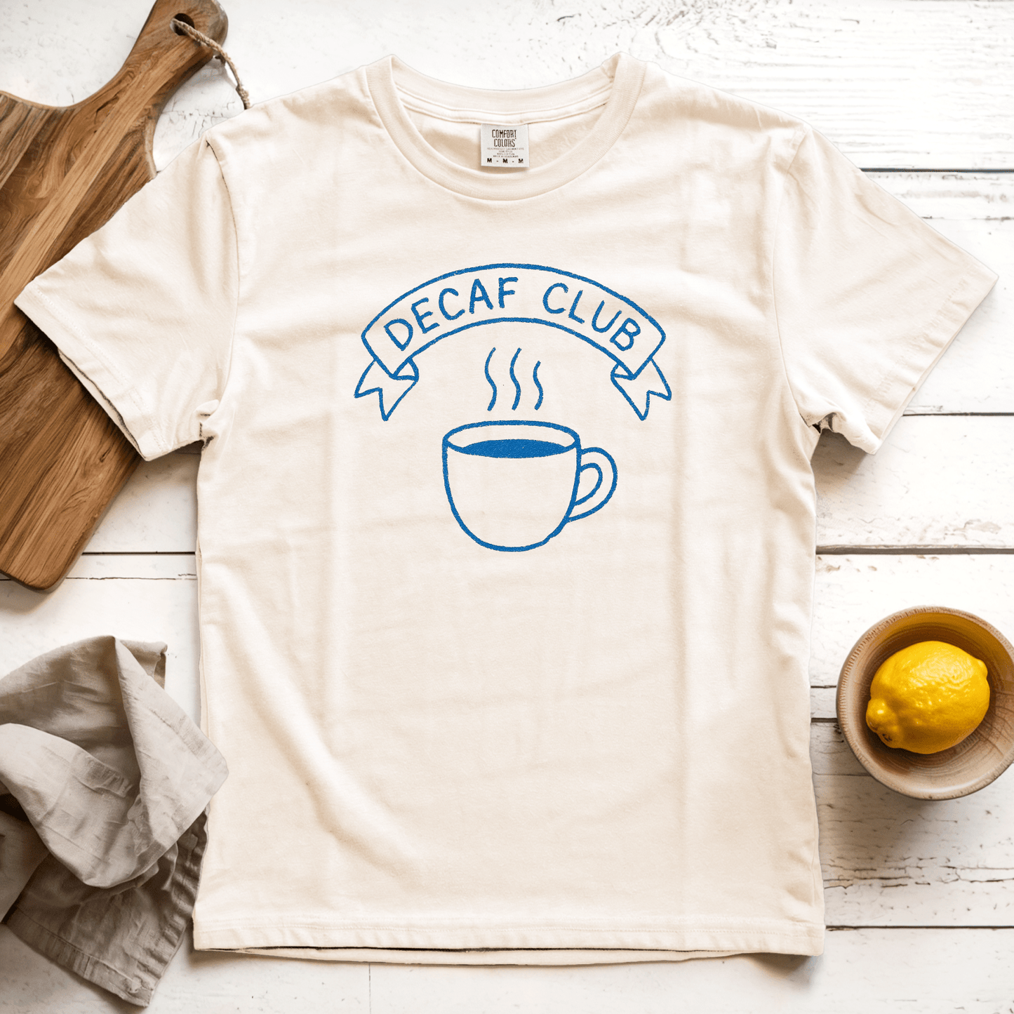 T-Shirt Ivory / S Decaf Club