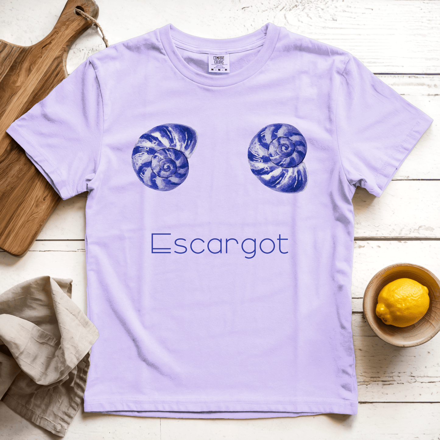 T-Shirt Orchid / S Escargot: LaeMab