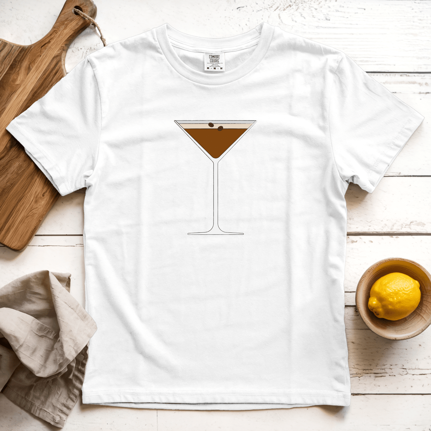 T-Shirt White / S Espresso Martini: LaeMab