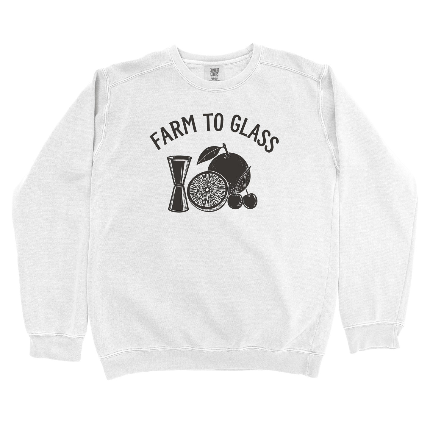 T-Shirts White / S Farm to Glass Sweatshirt