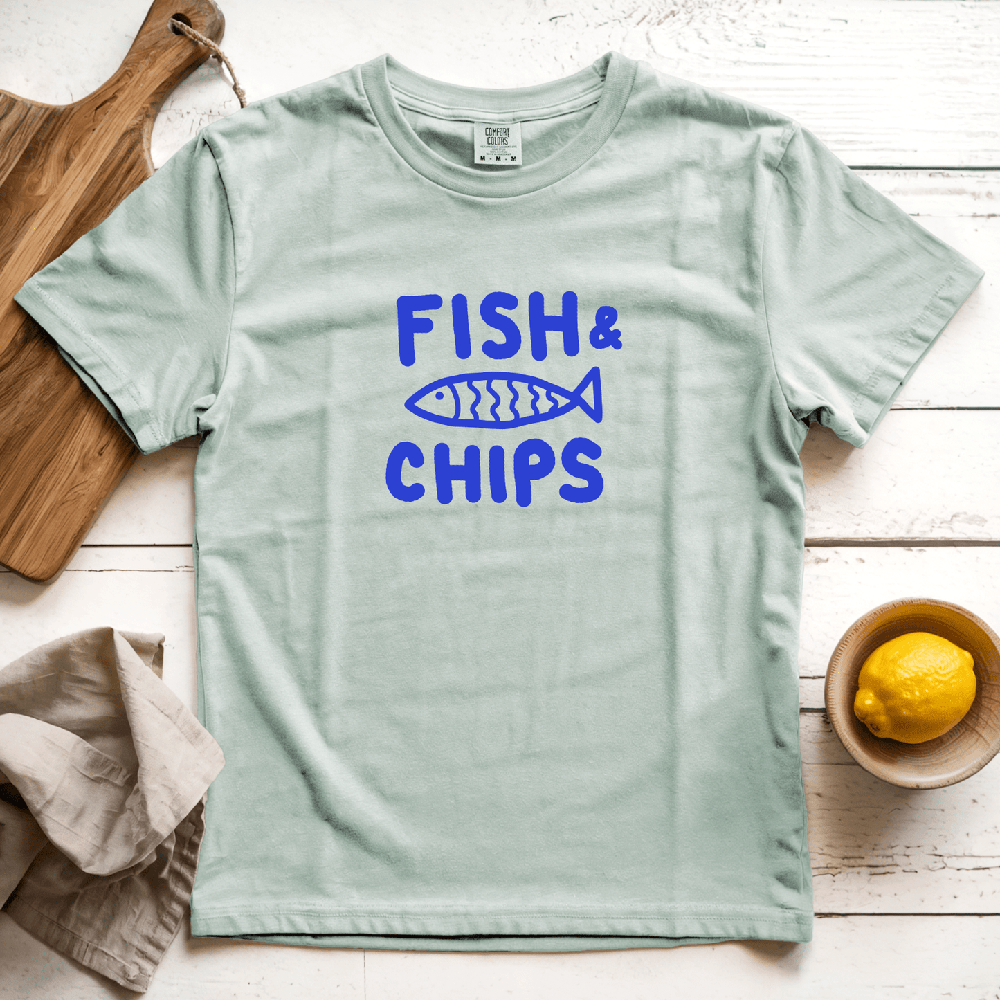 T-Shirt Bay / S Fish & Chips: Longoland
