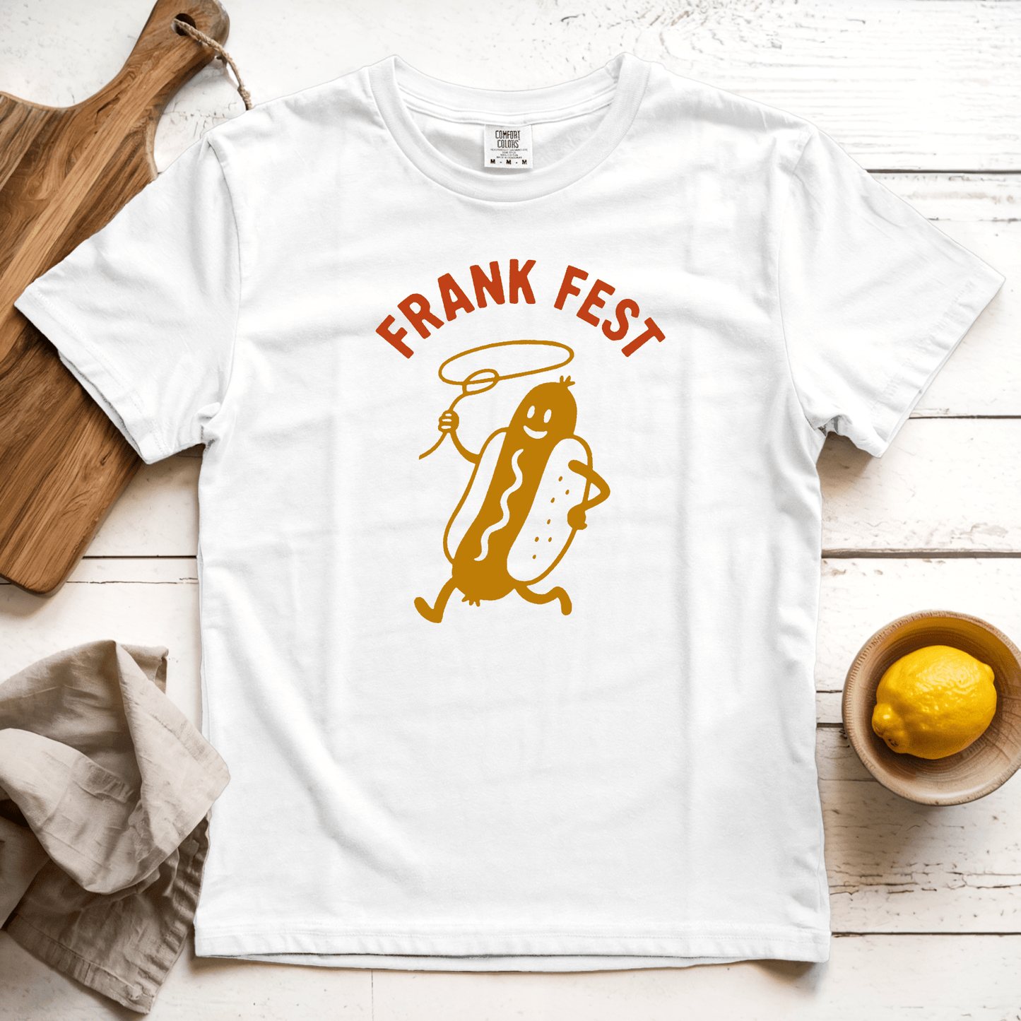 T-Shirt White / S Frank Fest