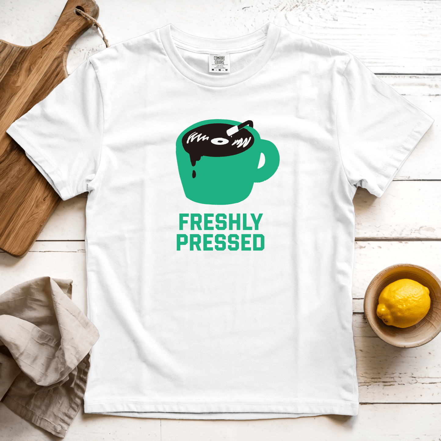 T-Shirt White / S Freshly Pressed
