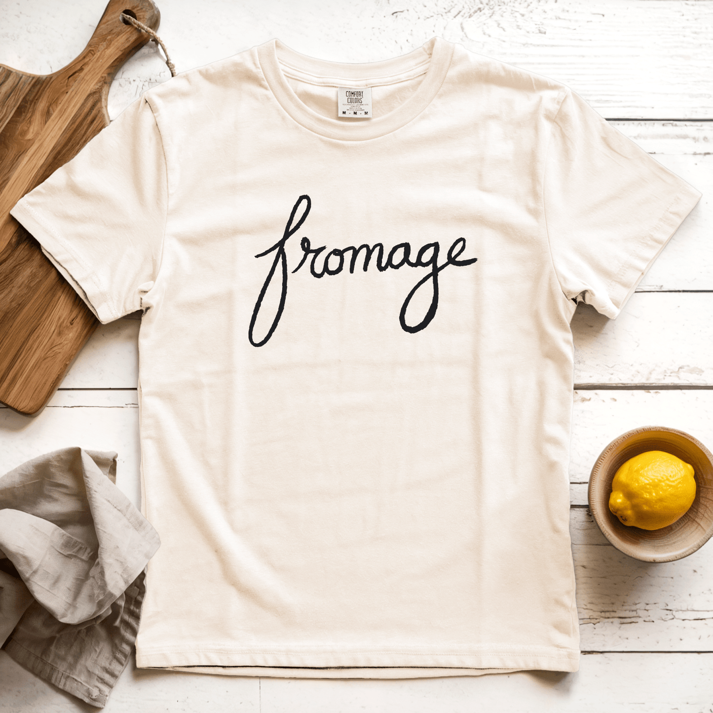 T-Shirt Ivory / S Fromage