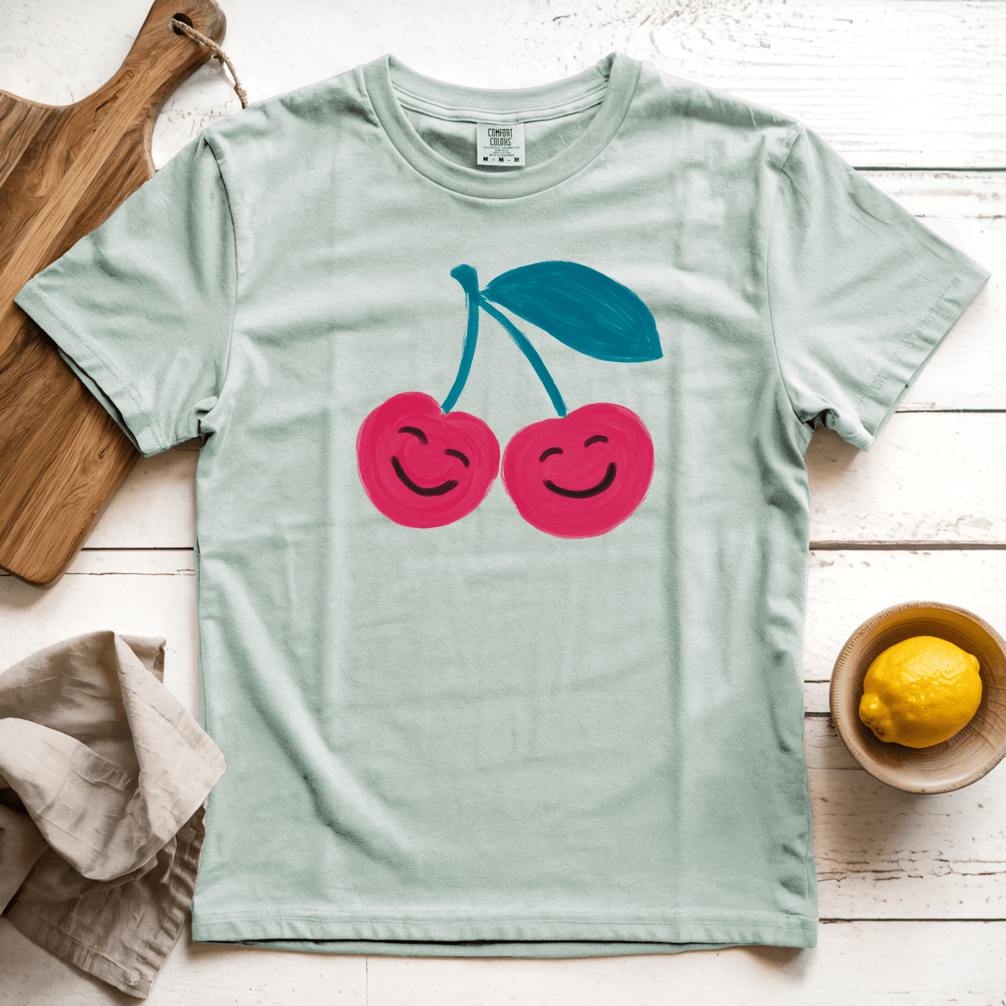 T-Shirt Bay / S Happy Cherries