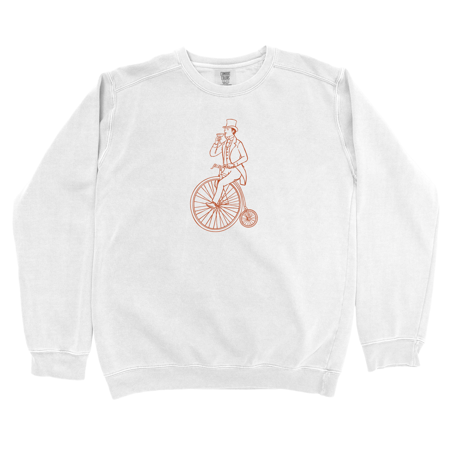 T-Shirts White / S High Spirits Society: Rusted Work Sweatshirt