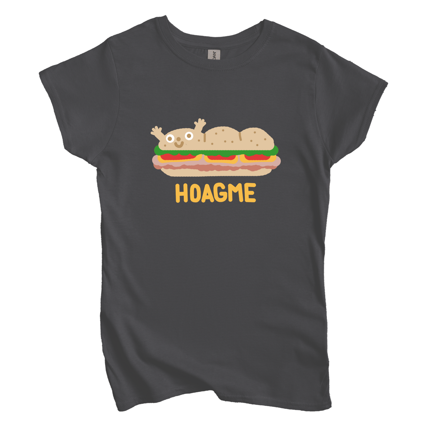 T-Shirt M / Charcoal Hoagme: Longoland Women's Tee