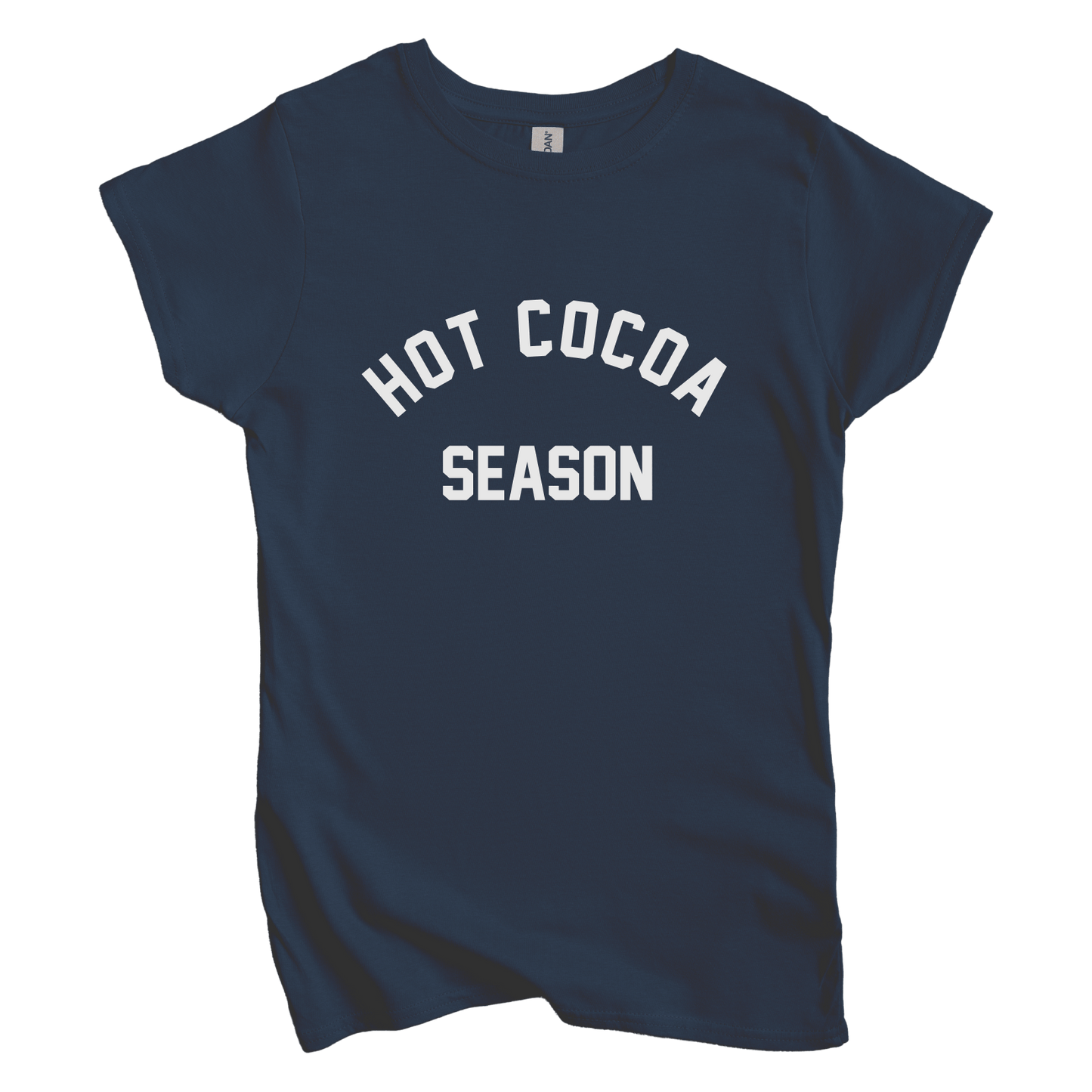 T-Shirt S / Navy Hot Cocoa Season Women's Tee
