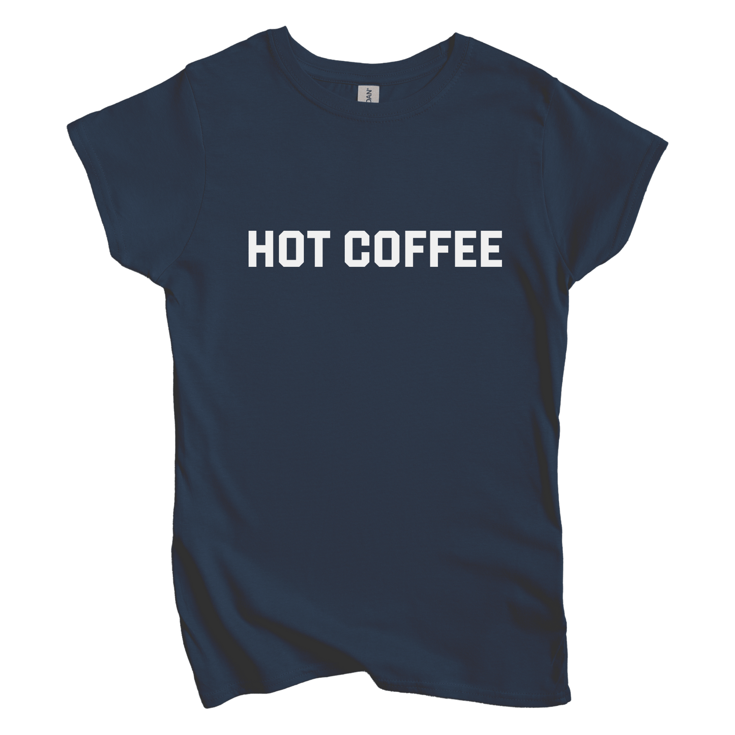 T-Shirt S / Navy Hot Coffee Women's Tee