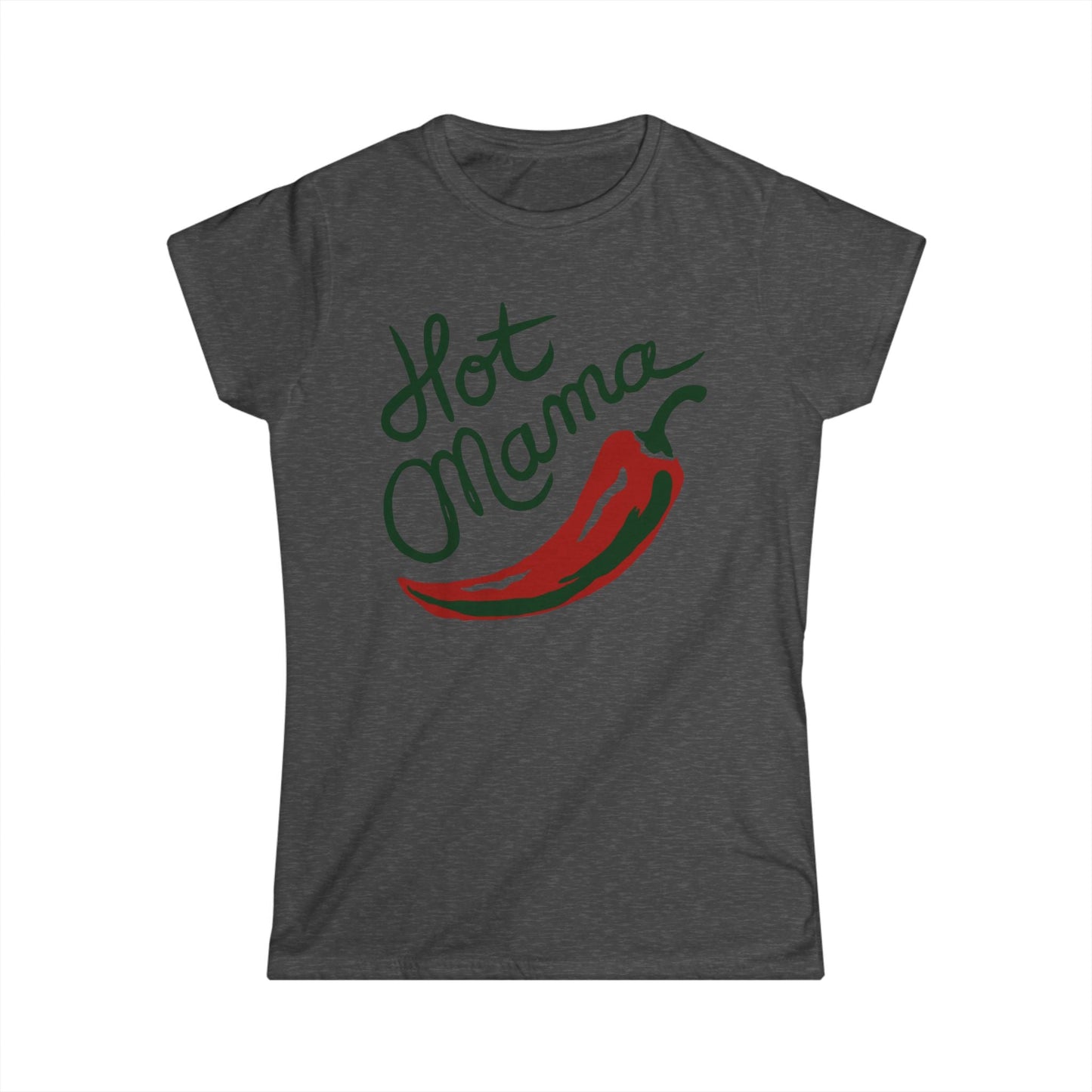 T-Shirt S / Dark Heather Hot Mama Women's Tee