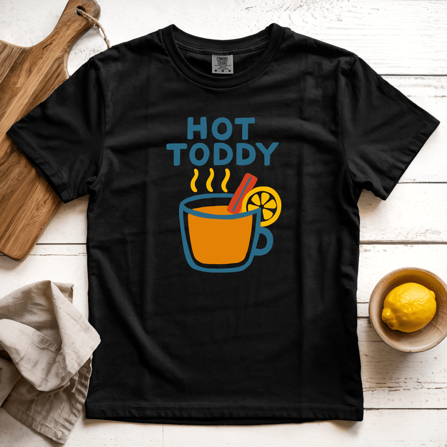 T-Shirt Black / S Hot Toddy