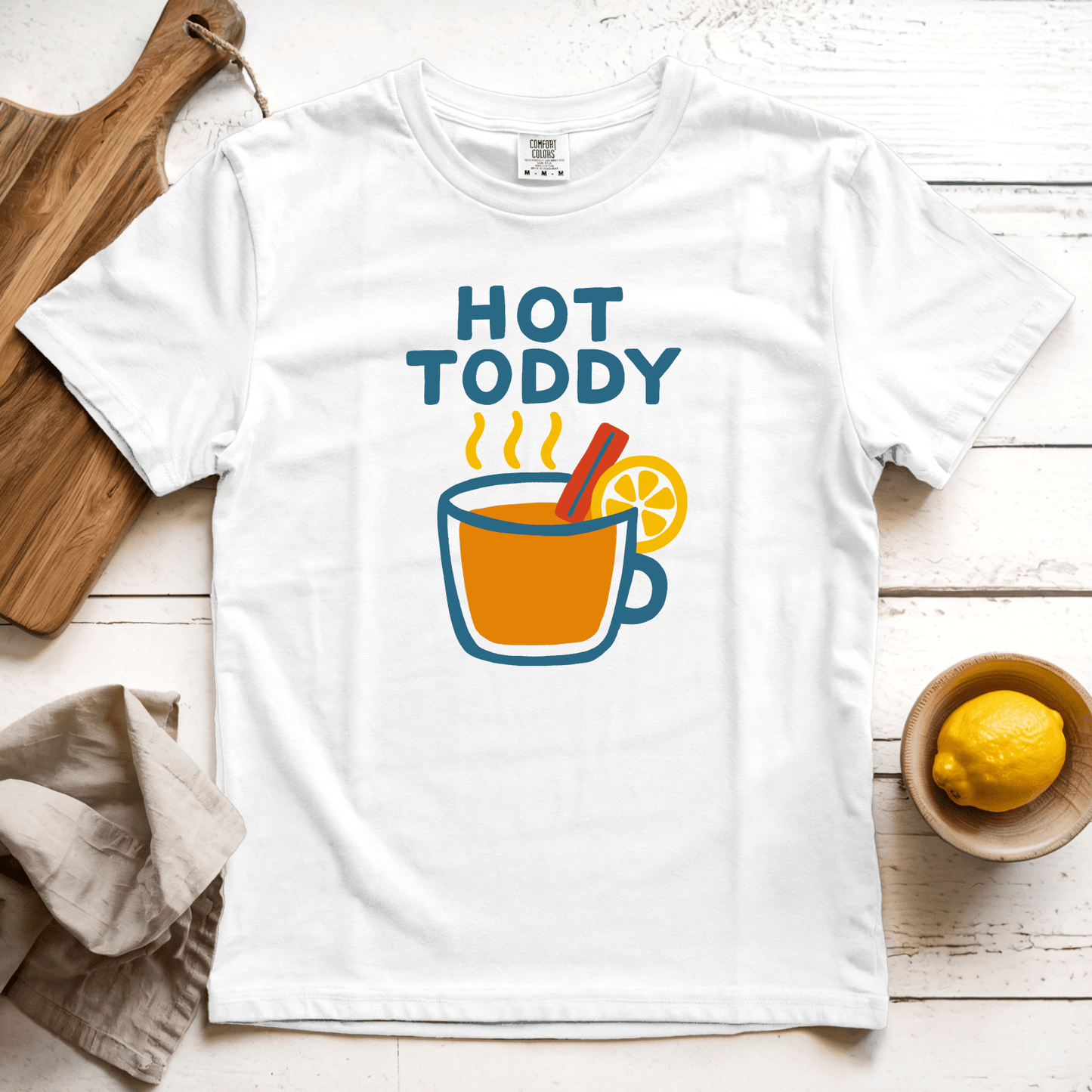 T-Shirt White / S Hot Toddy