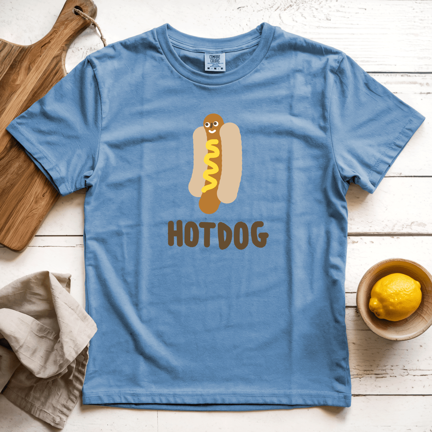 T-Shirt Blue Jean / S Hotdog: Longoland
