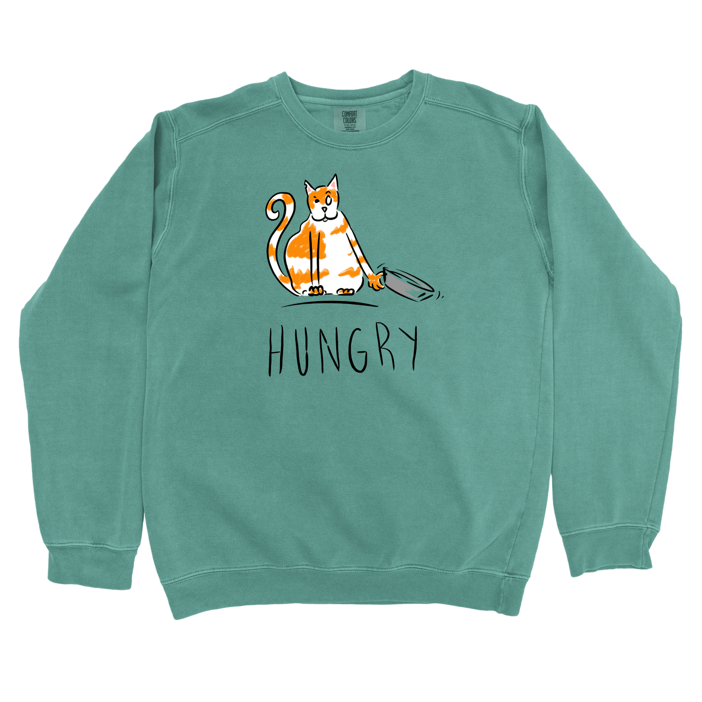 Sweatshirt Light Green / S Hungry: Micro Barbi Sweatshirt