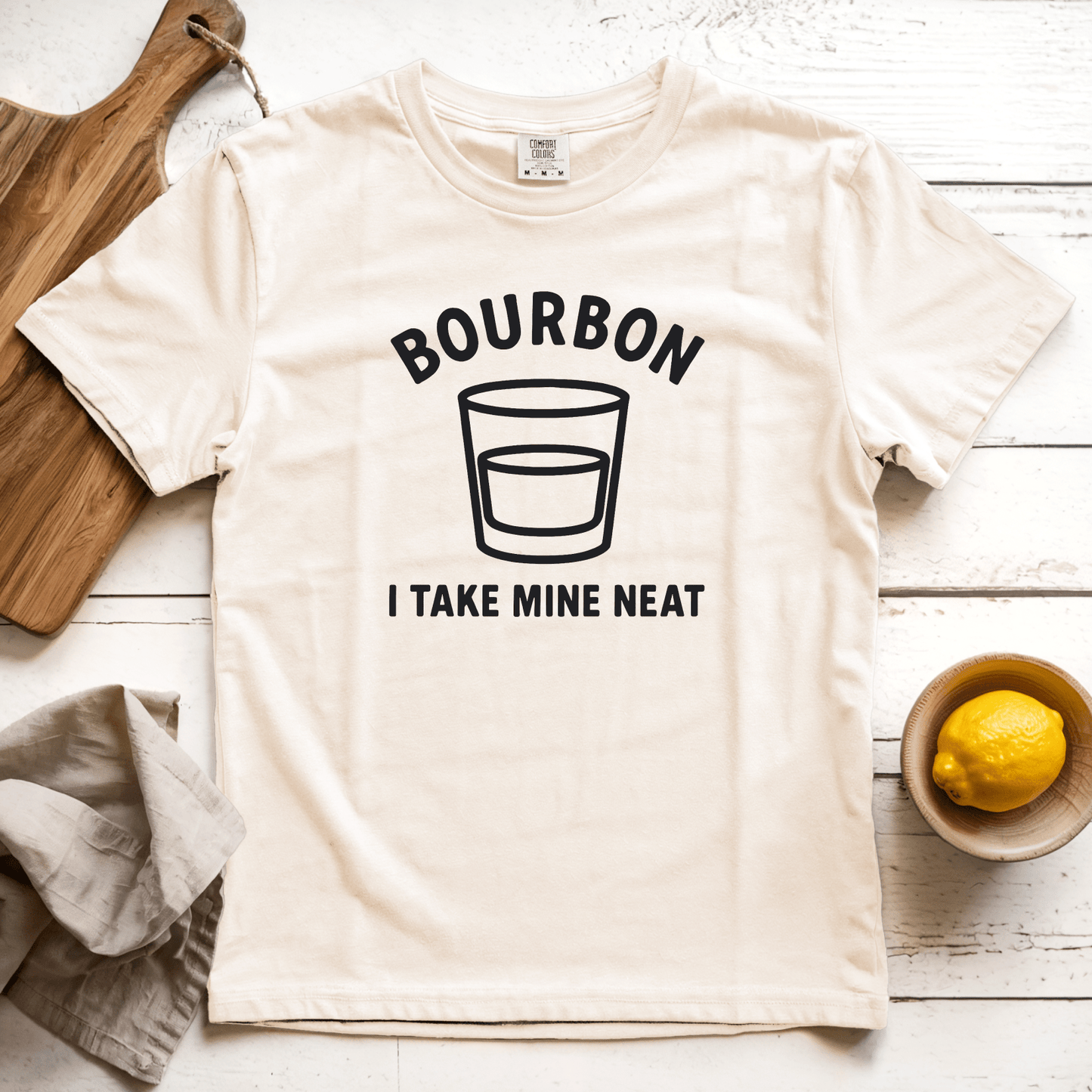 T-Shirt Ivory / S I Take mine Neat