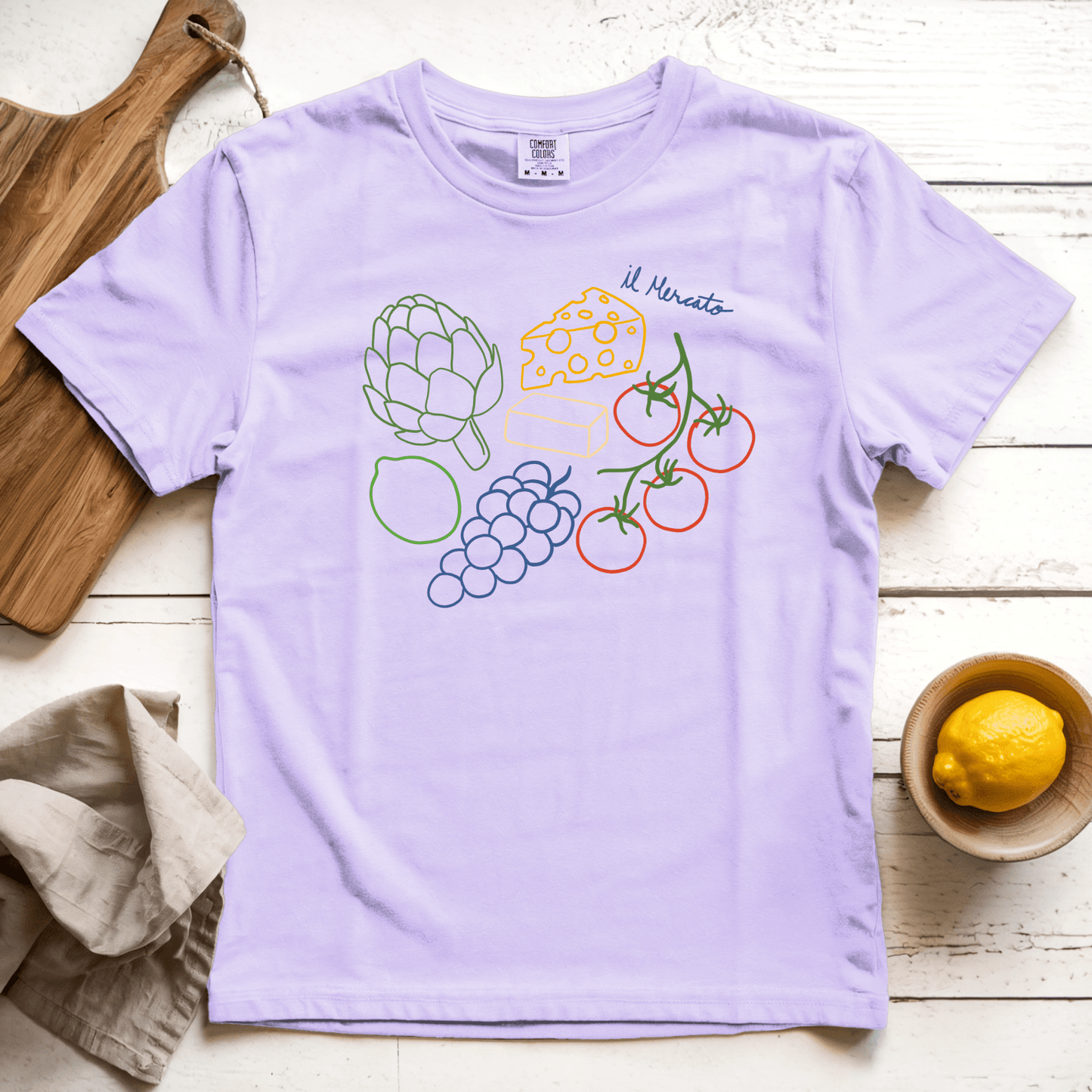T-Shirt Orchid / S Il Mercato